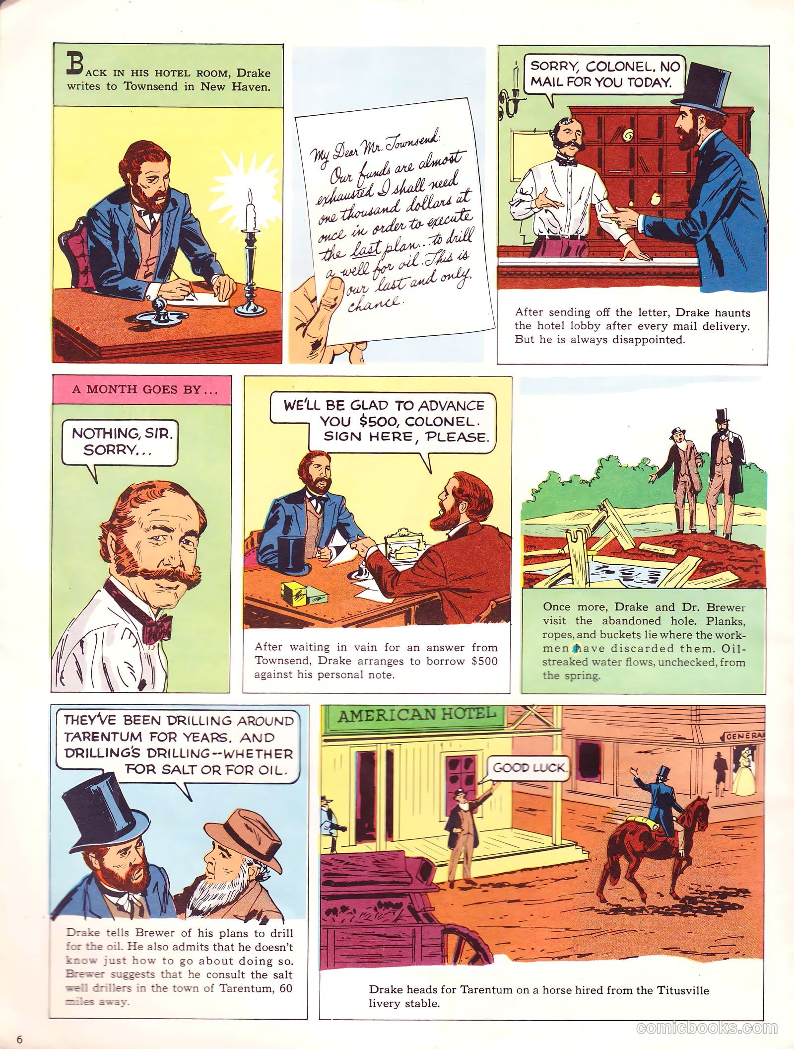 The Story of Colonel Drake #nn (1954) — page 6 of 16
