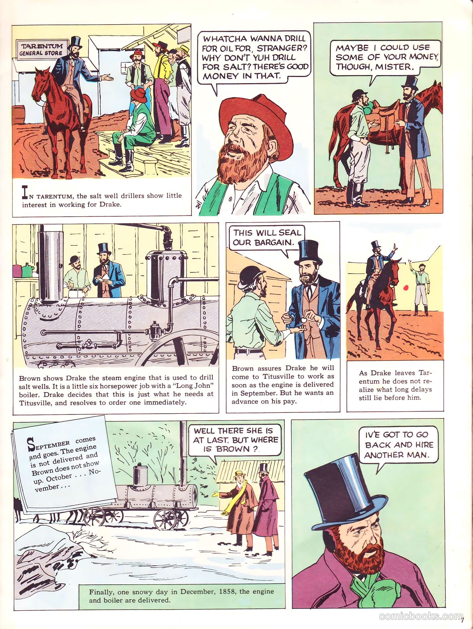 The Story of Colonel Drake #nn (1954) — page 7 of 16