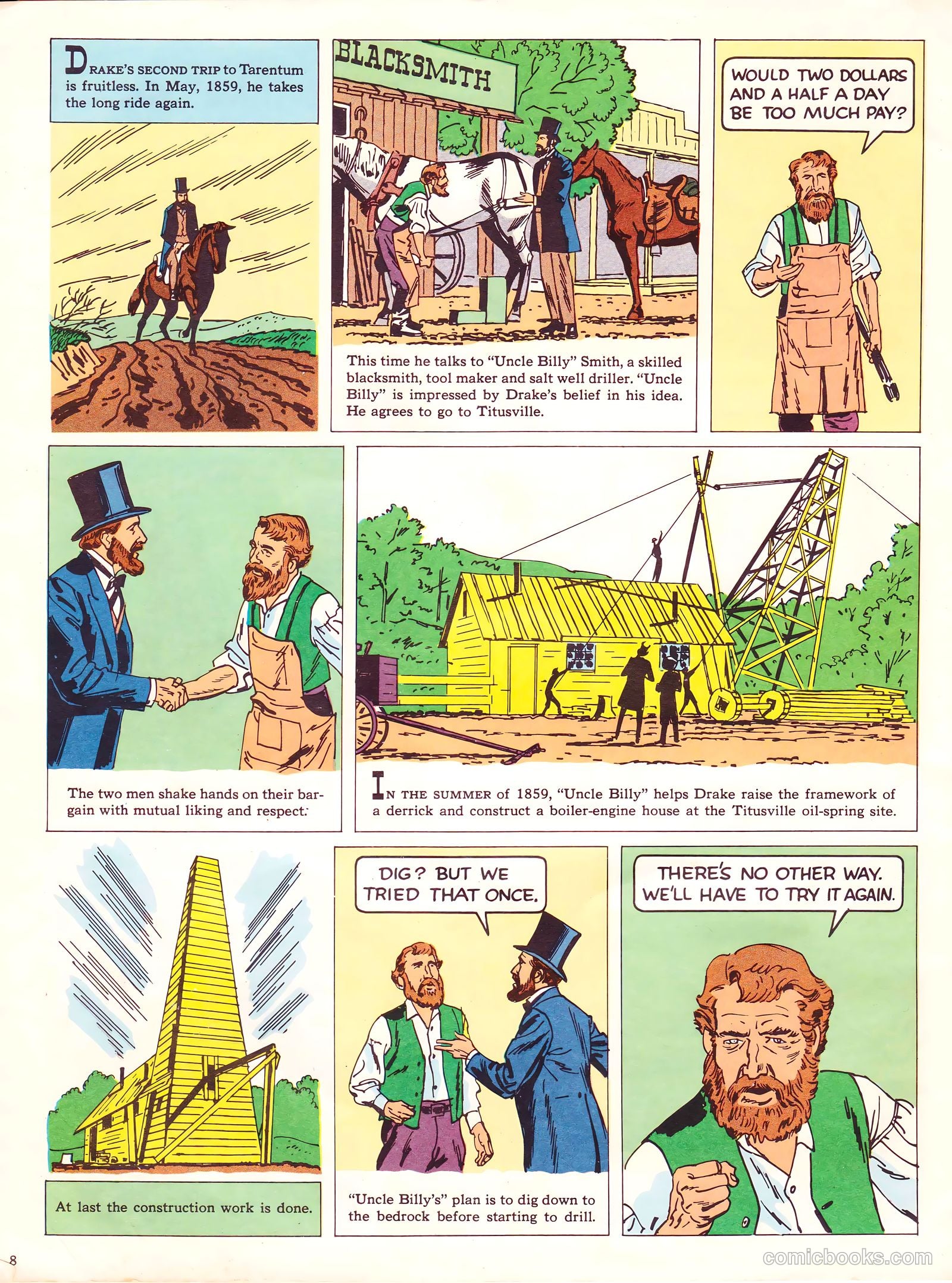 The Story of Colonel Drake #nn (1954) — page 8 of 16