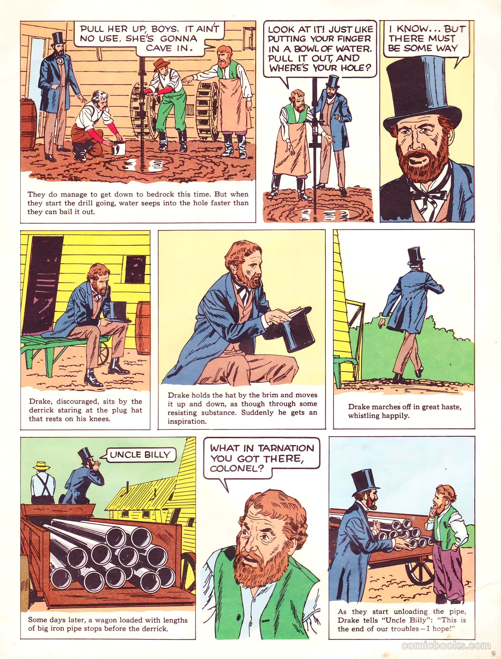 The Story of Colonel Drake #nn (1954) — page 9 of 16