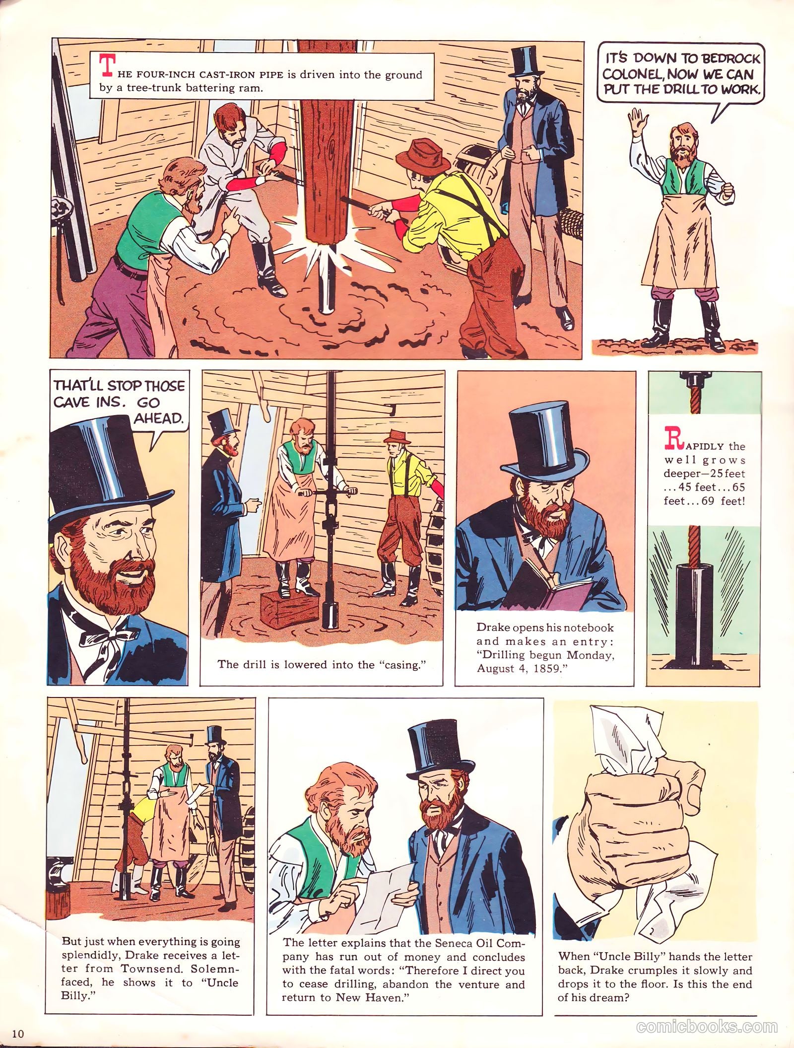 The Story of Colonel Drake #nn (1954) — page 10 of 16