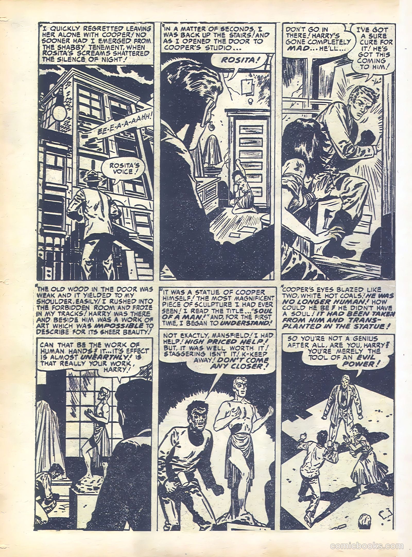 Black Magic #12 (1953) — page 32 of 69
