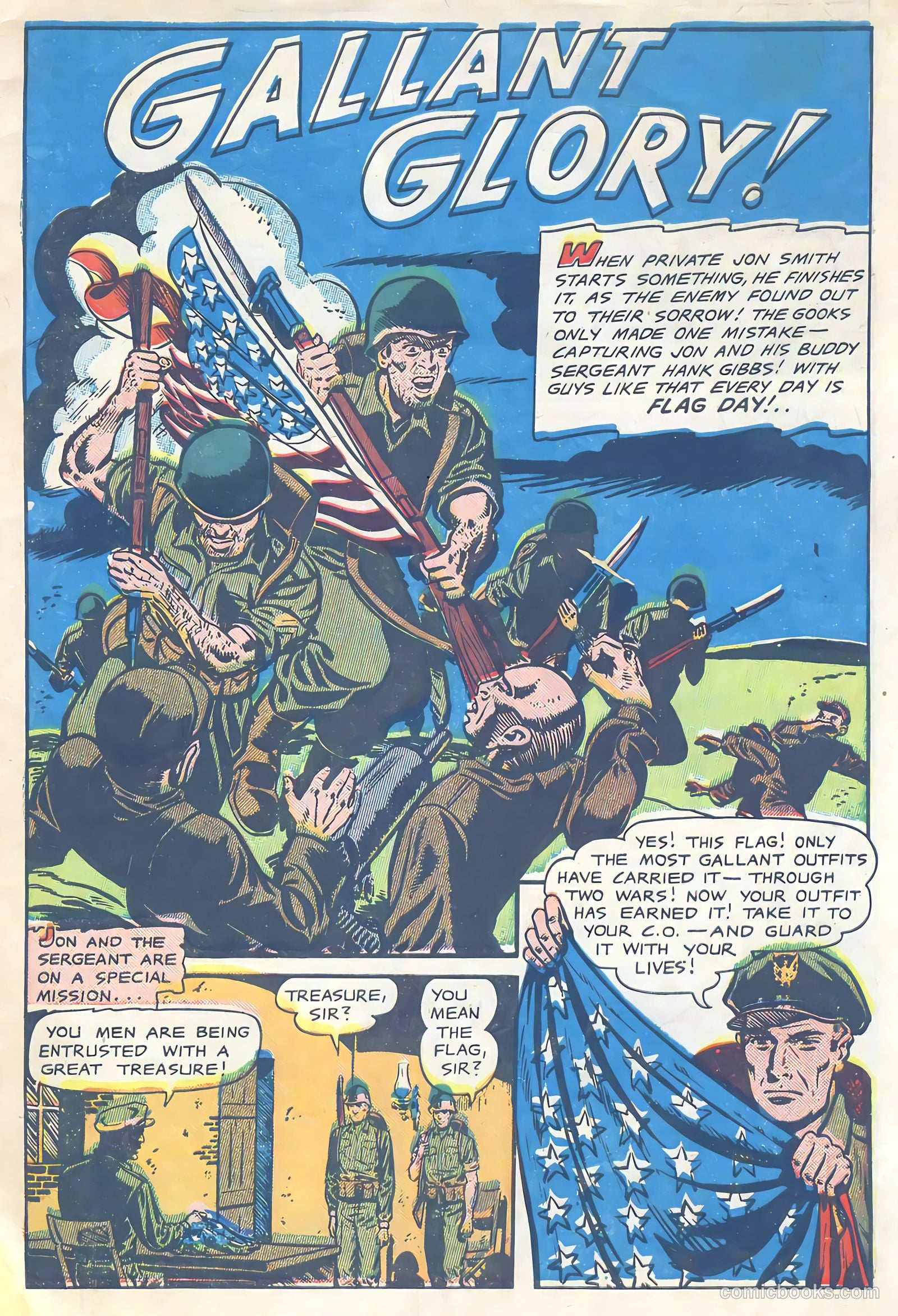G. I. in Battle #1 (1957) — page 3 of 36