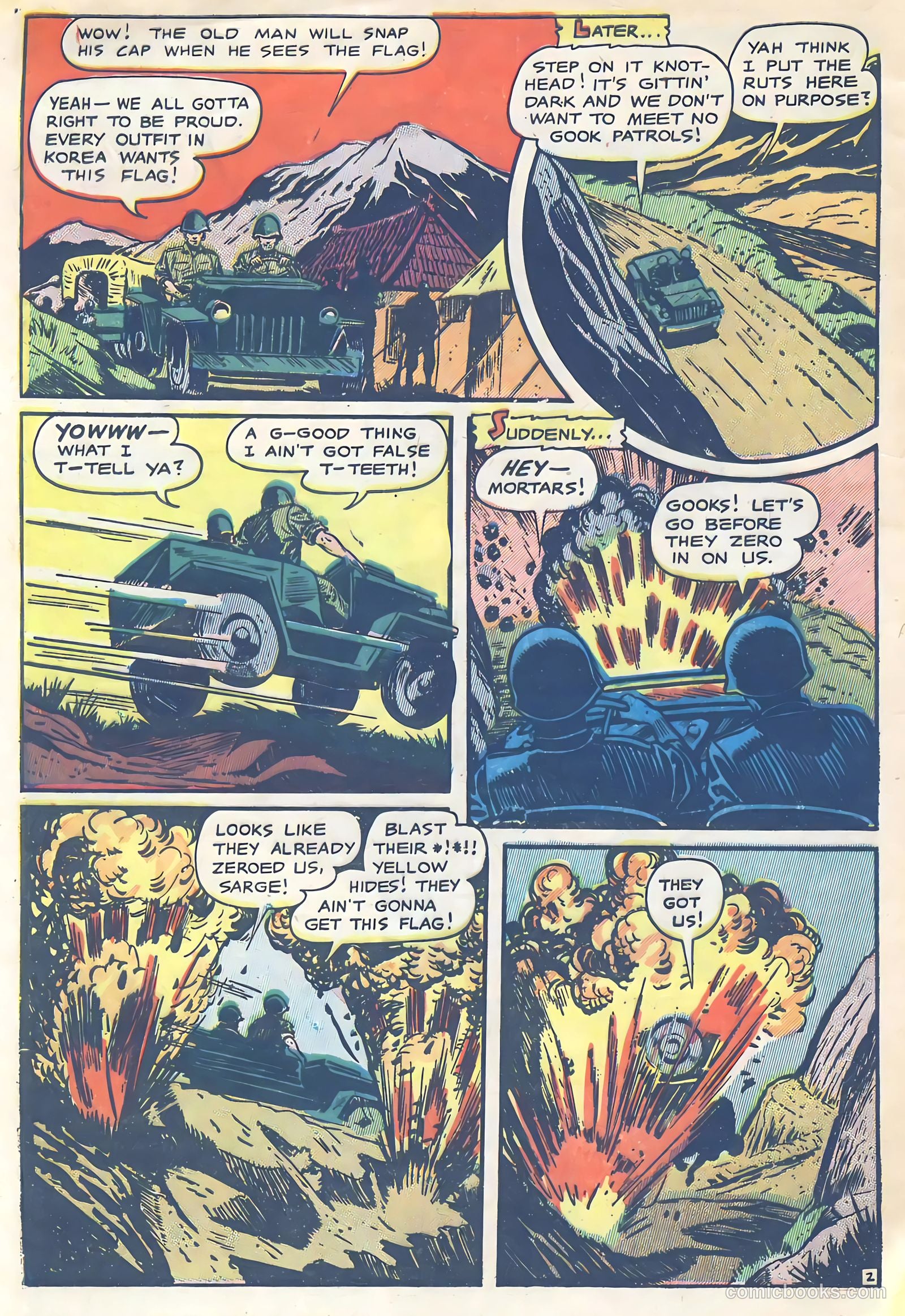 G. I. in Battle #1 (1957) — page 4 of 36