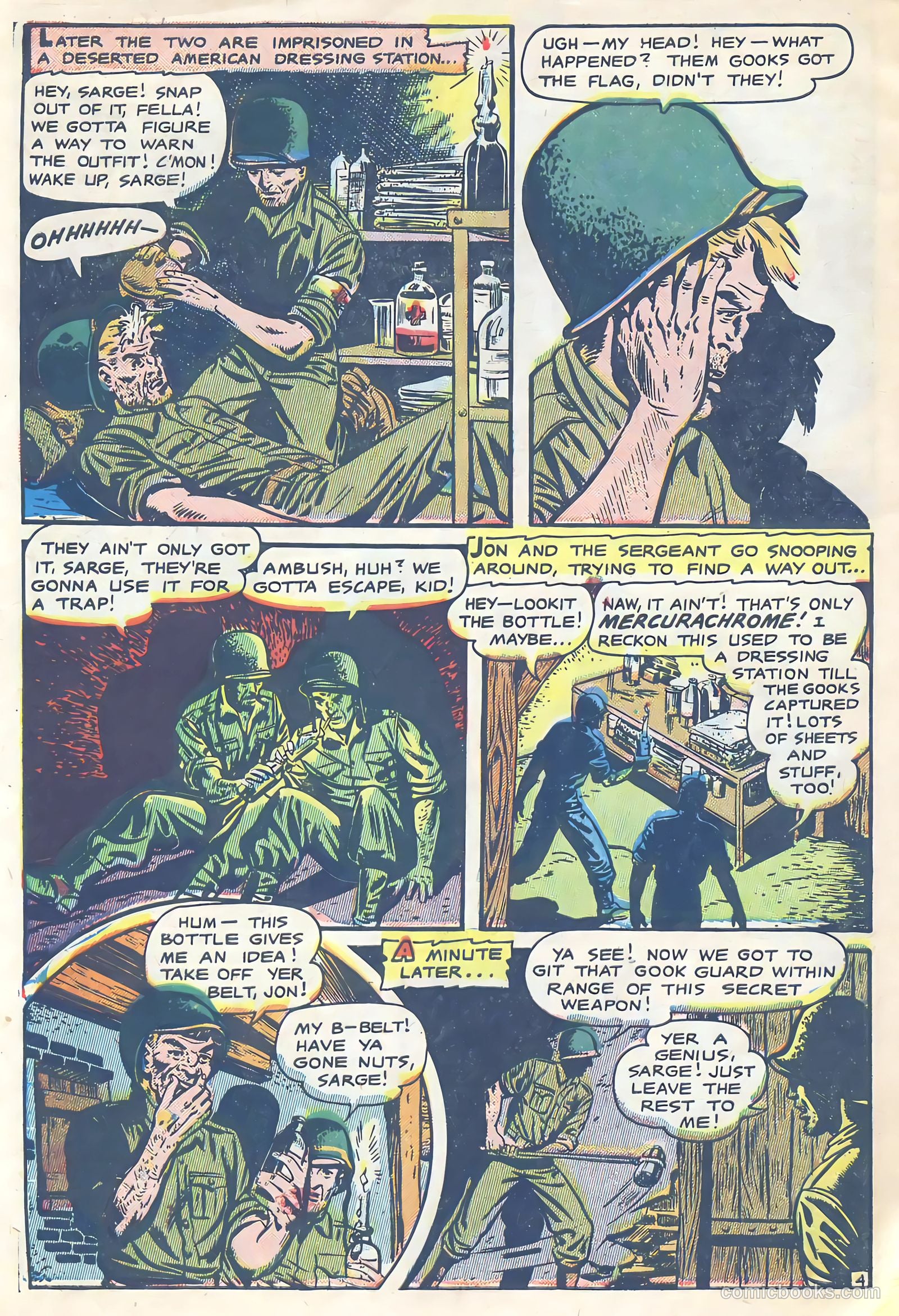 G. I. in Battle #1 (1957) — page 6 of 36