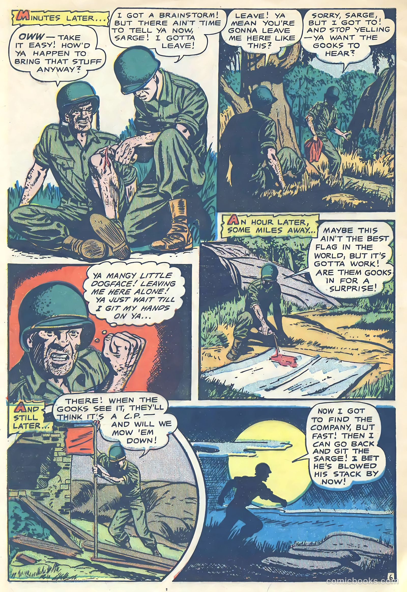 G. I. in Battle #1 (1957) — page 8 of 36