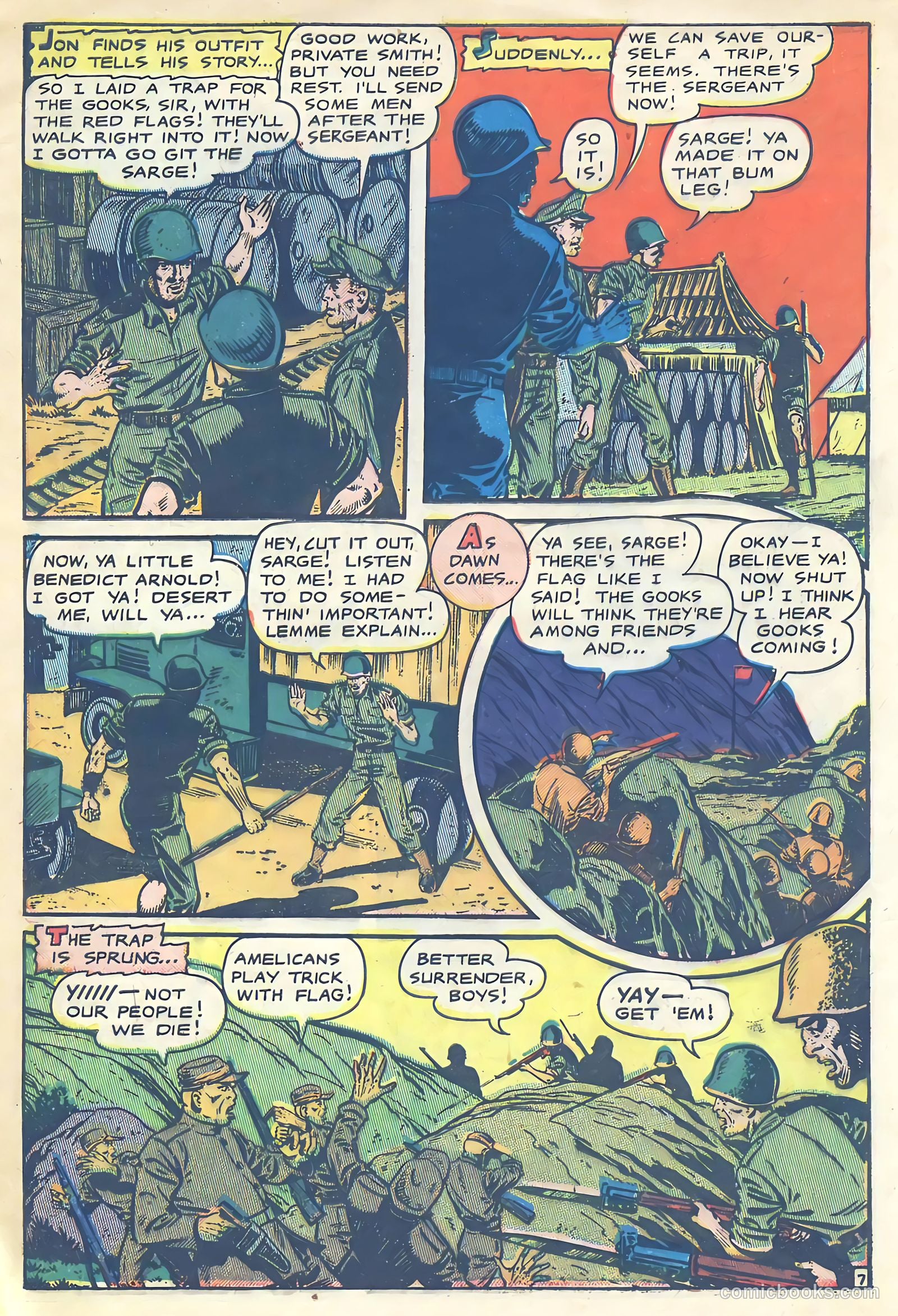G. I. in Battle #1 (1957) — page 9 of 36