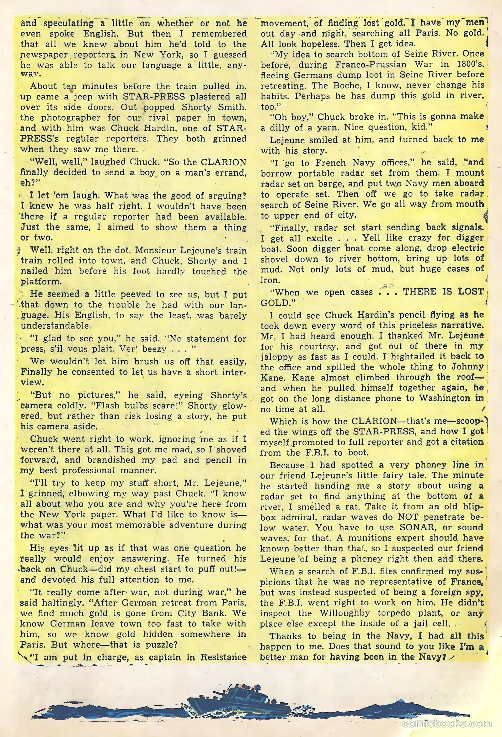 G. I. in Battle #1 (1957) — page 20 of 36