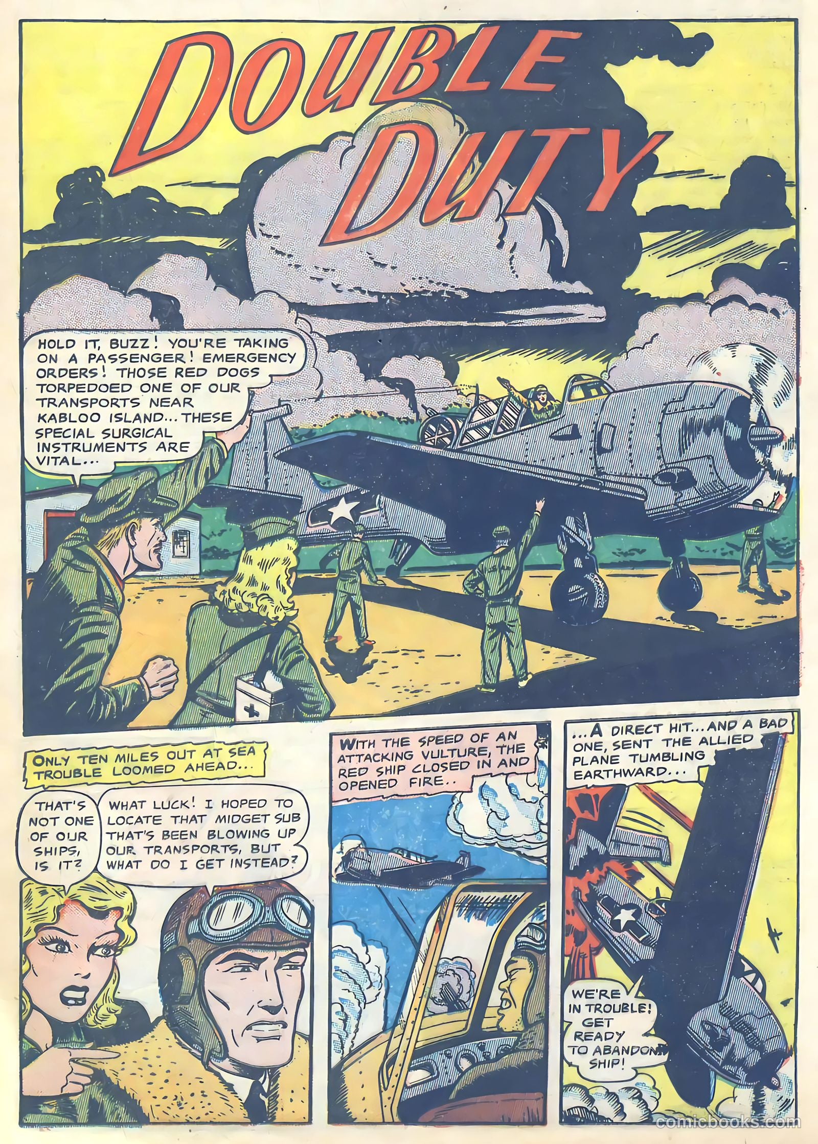 G. I. in Battle #1 (1957) — page 21 of 36