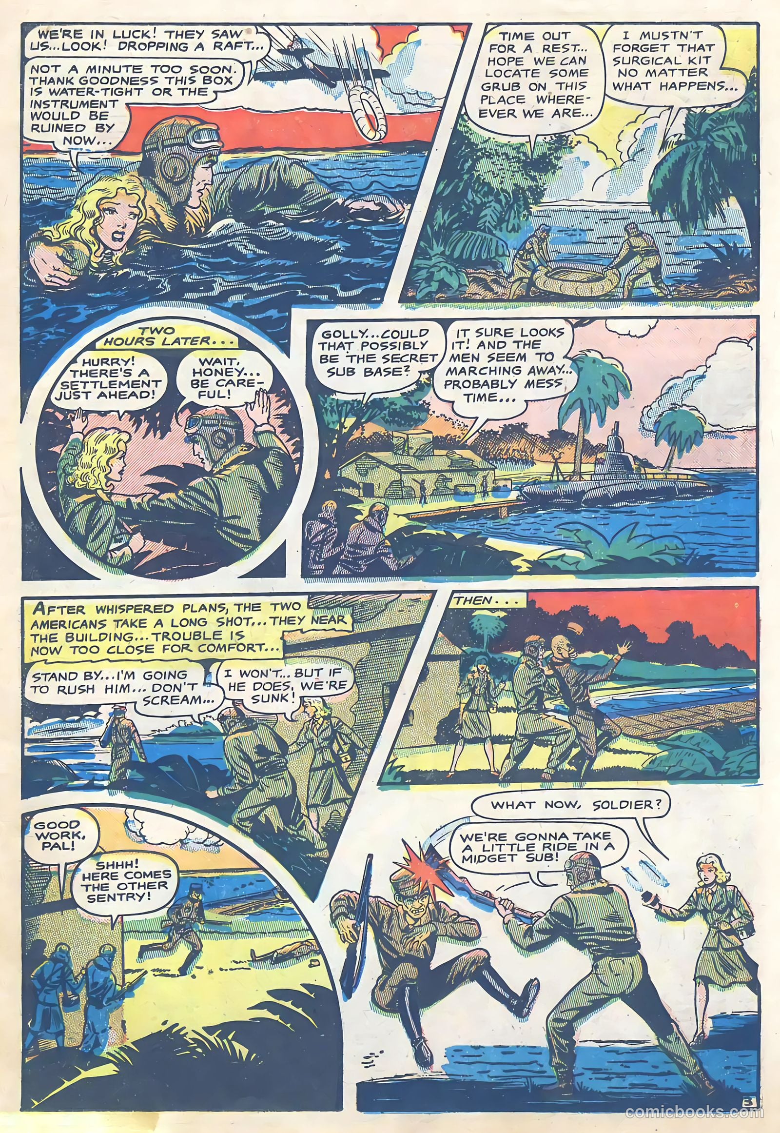 G. I. in Battle #1 (1957) — page 23 of 36