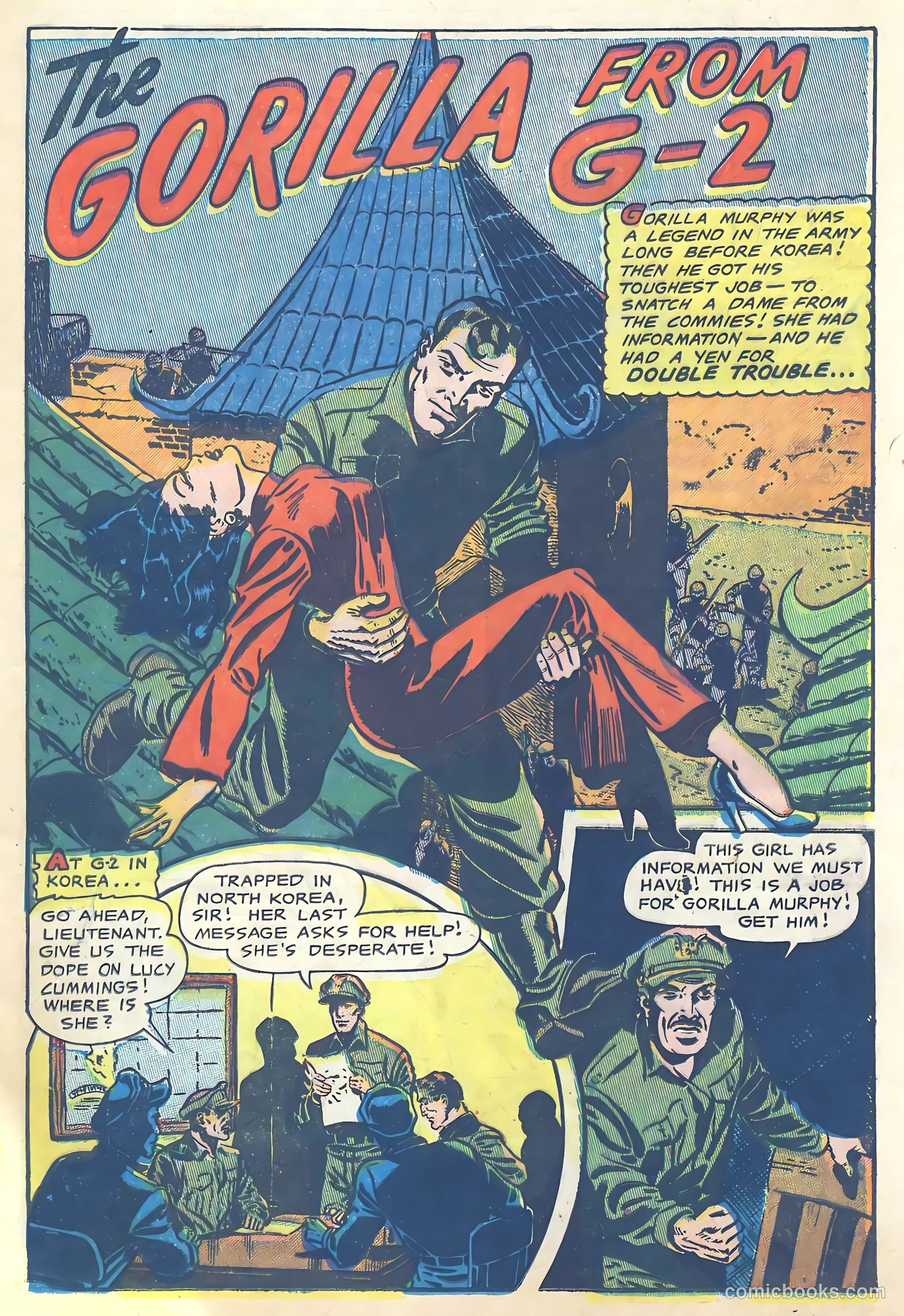 G. I. in Battle #1 (1957) — page 25 of 36