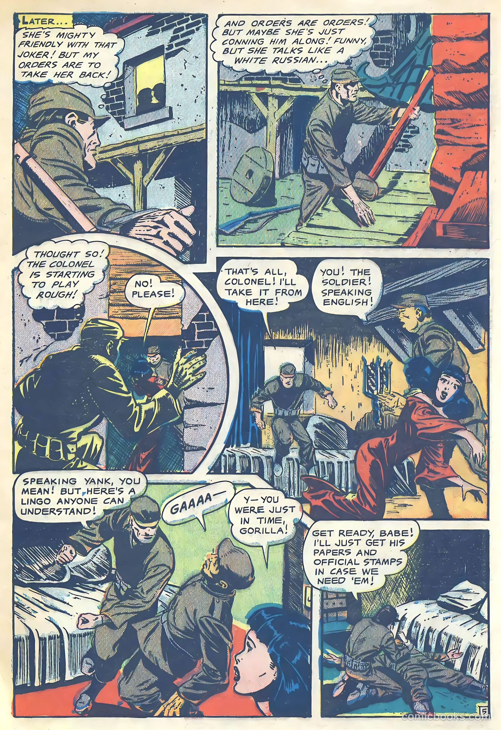 G. I. in Battle #1 (1957) — page 29 of 36