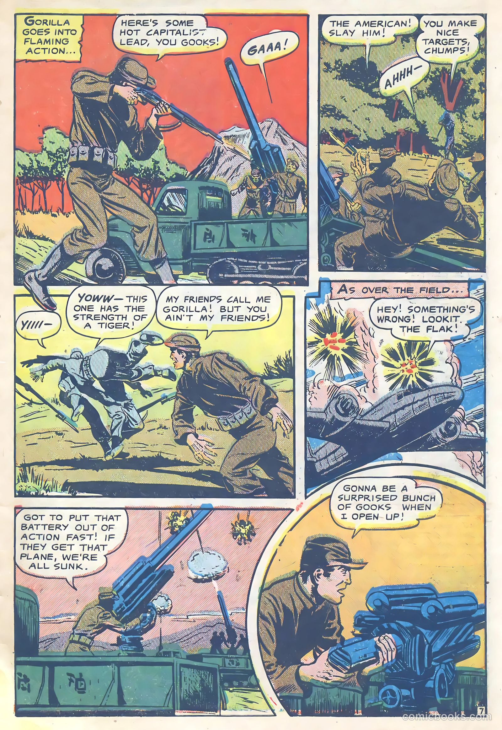 G. I. in Battle #1 (1957) — page 31 of 36