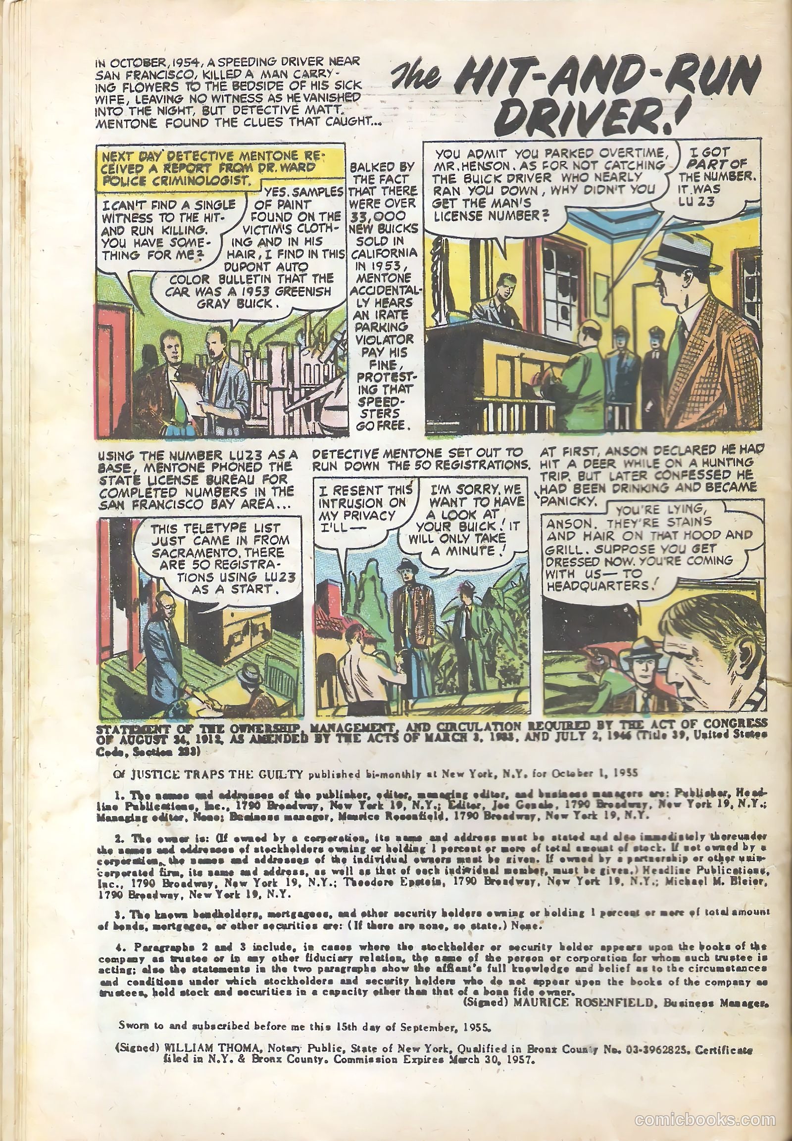Justice Traps the Guilty #81 (1948) — page 32 of 36