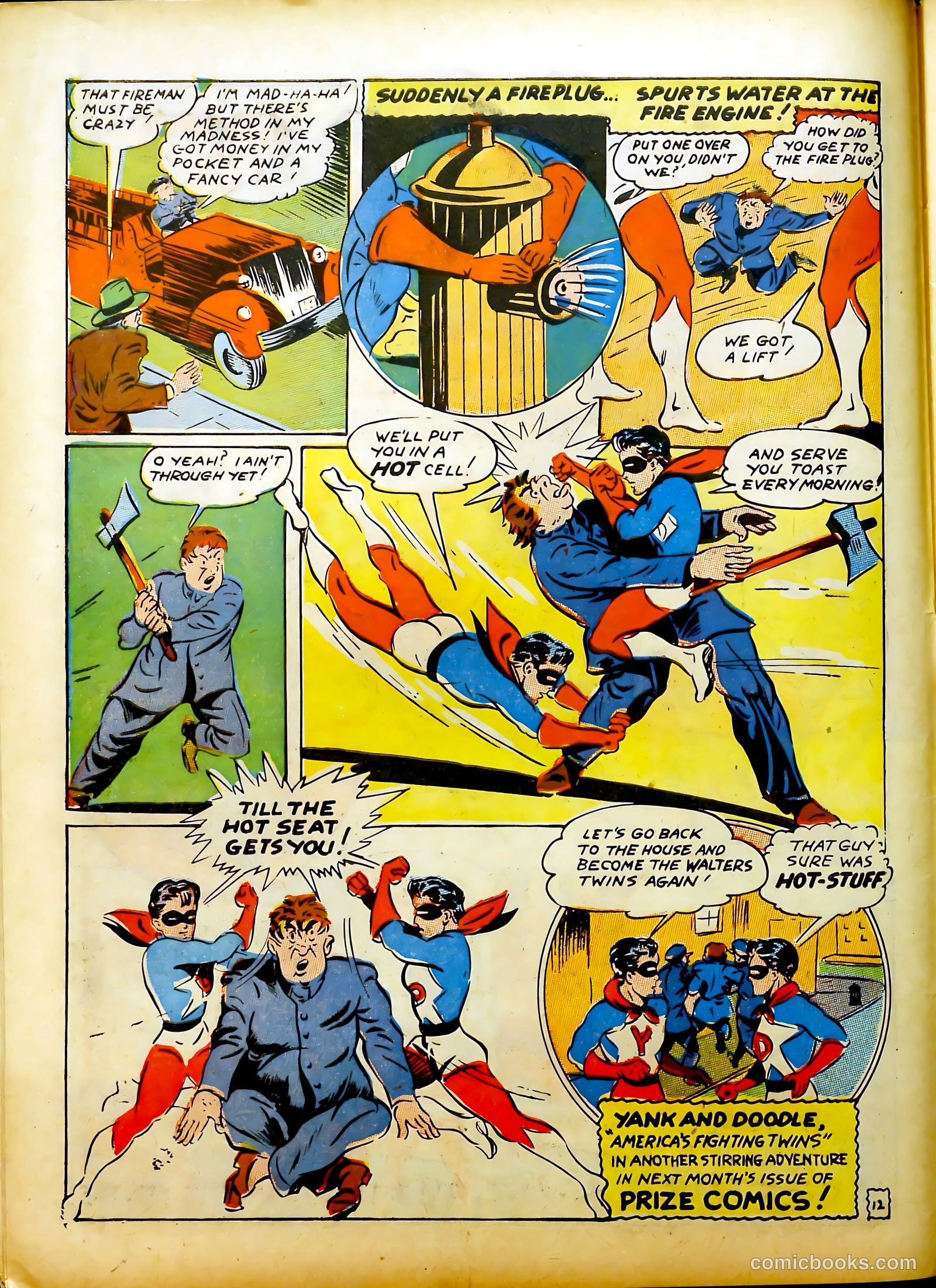 Prize Comics #28 (1940) — page 14 of 69