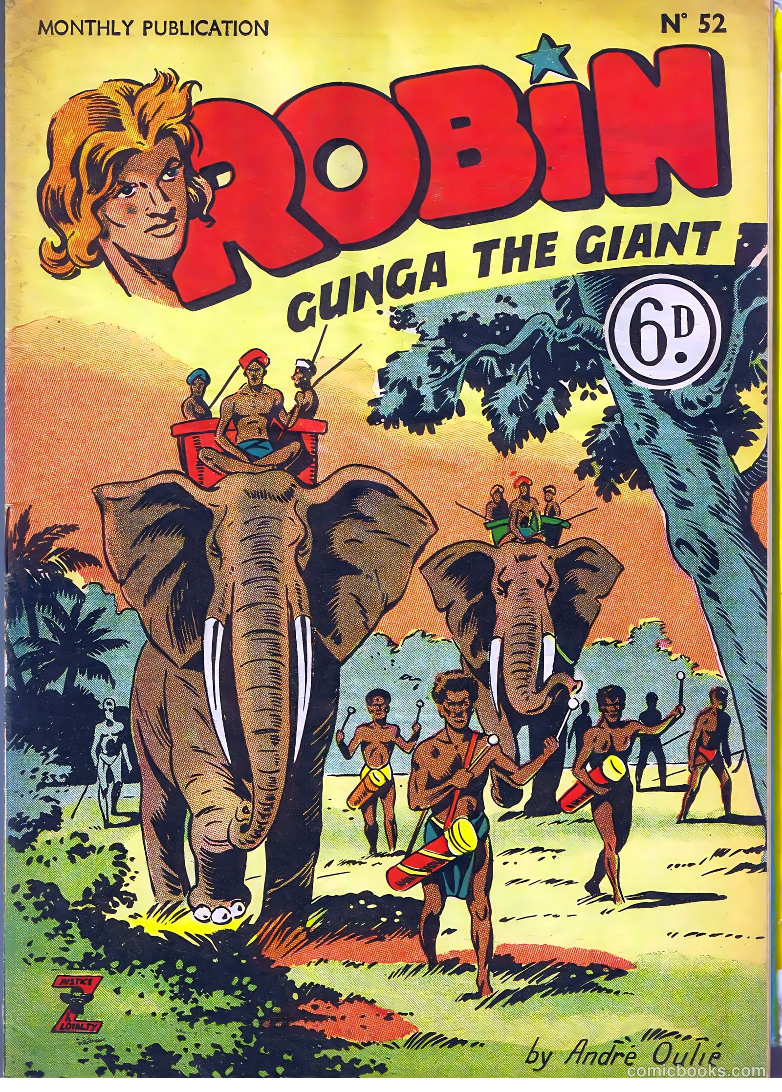 Robin 52 Gunga The Giant #1