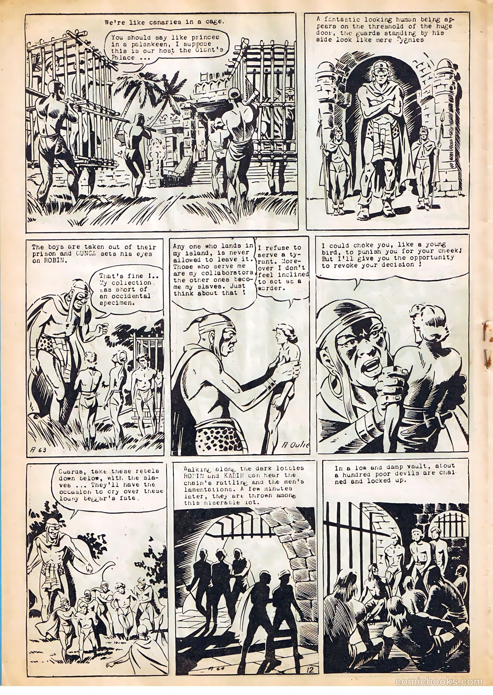 Robin 52 Gunga The Giant #1 — page 12 of 24