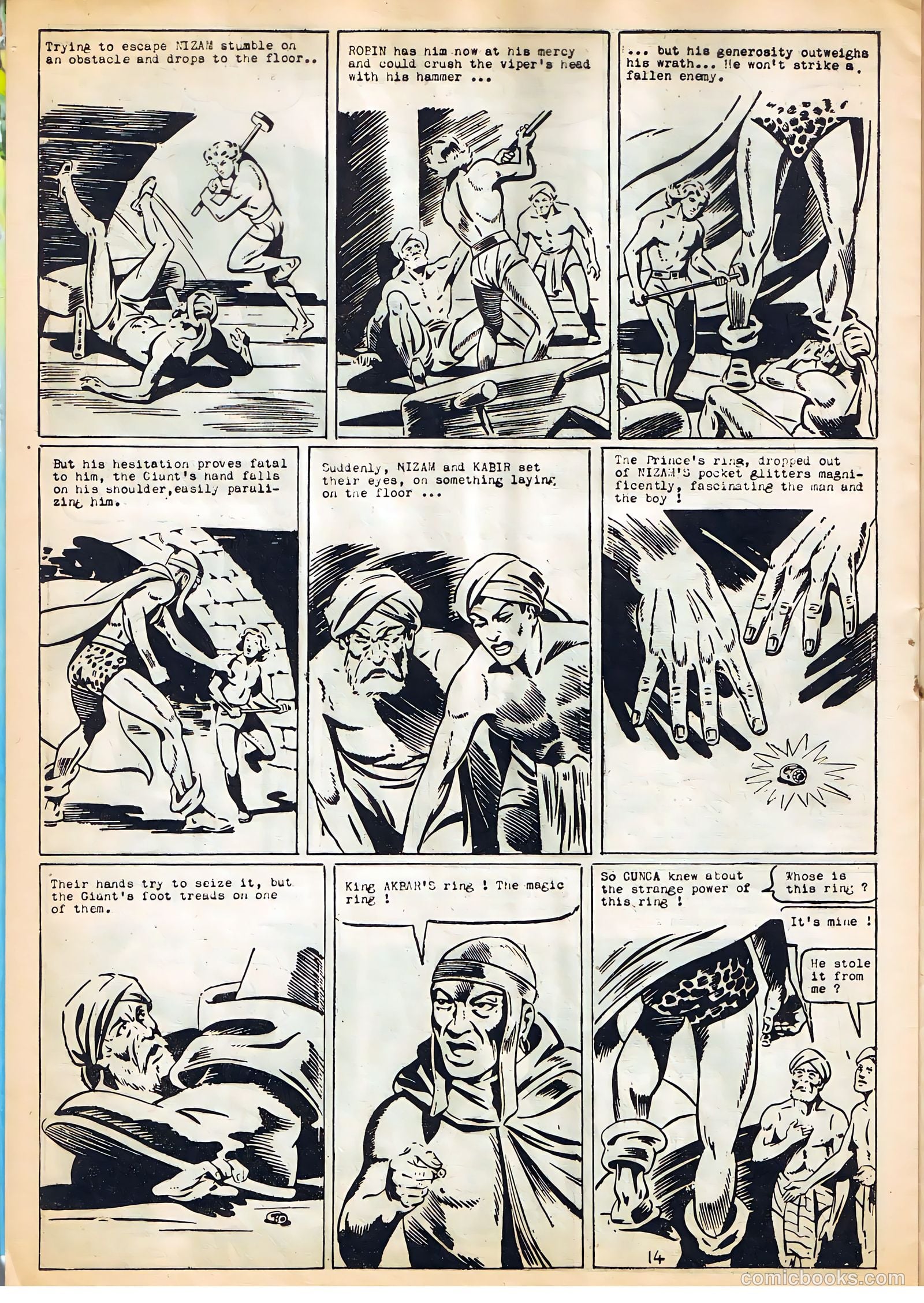 Robin 52 Gunga The Giant #1 — page 14 of 24