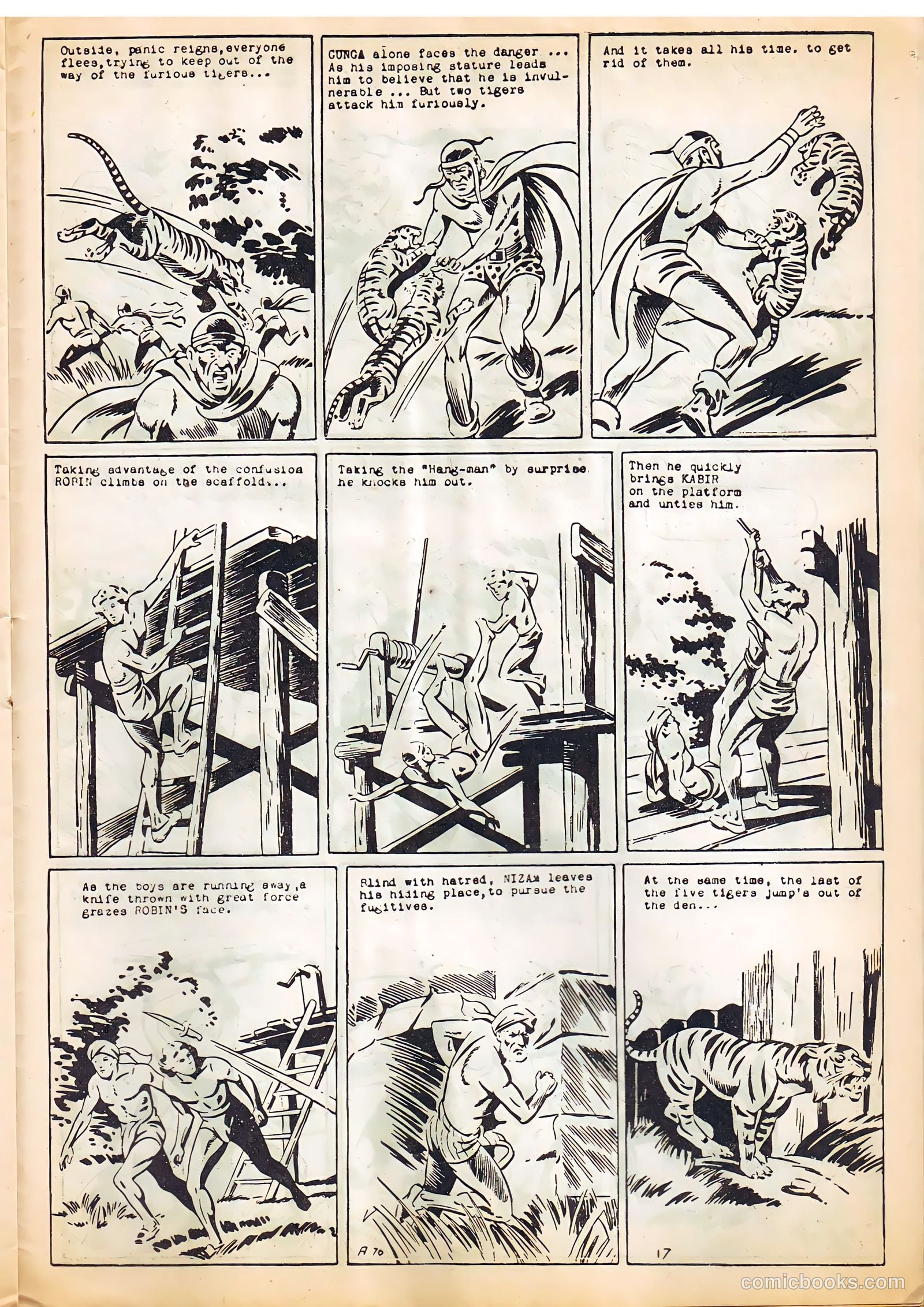 Robin 52 Gunga The Giant #1 — page 17 of 24