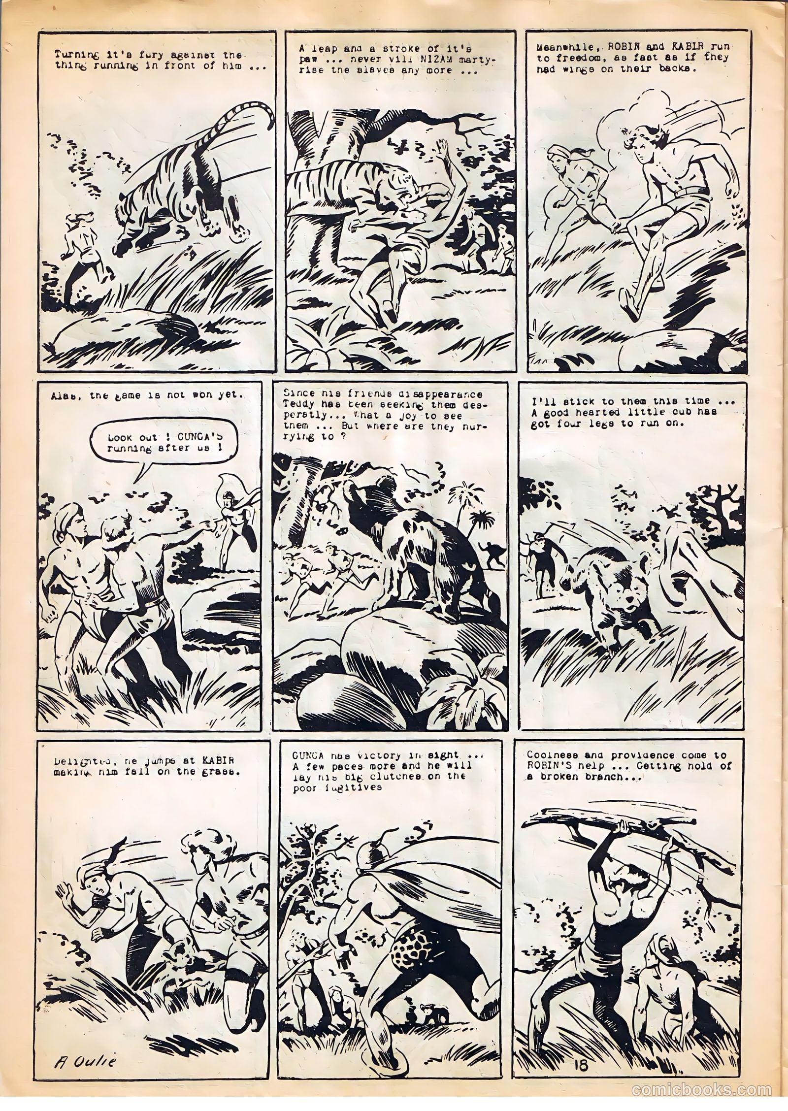 Robin 52 Gunga The Giant #1 — page 18 of 24