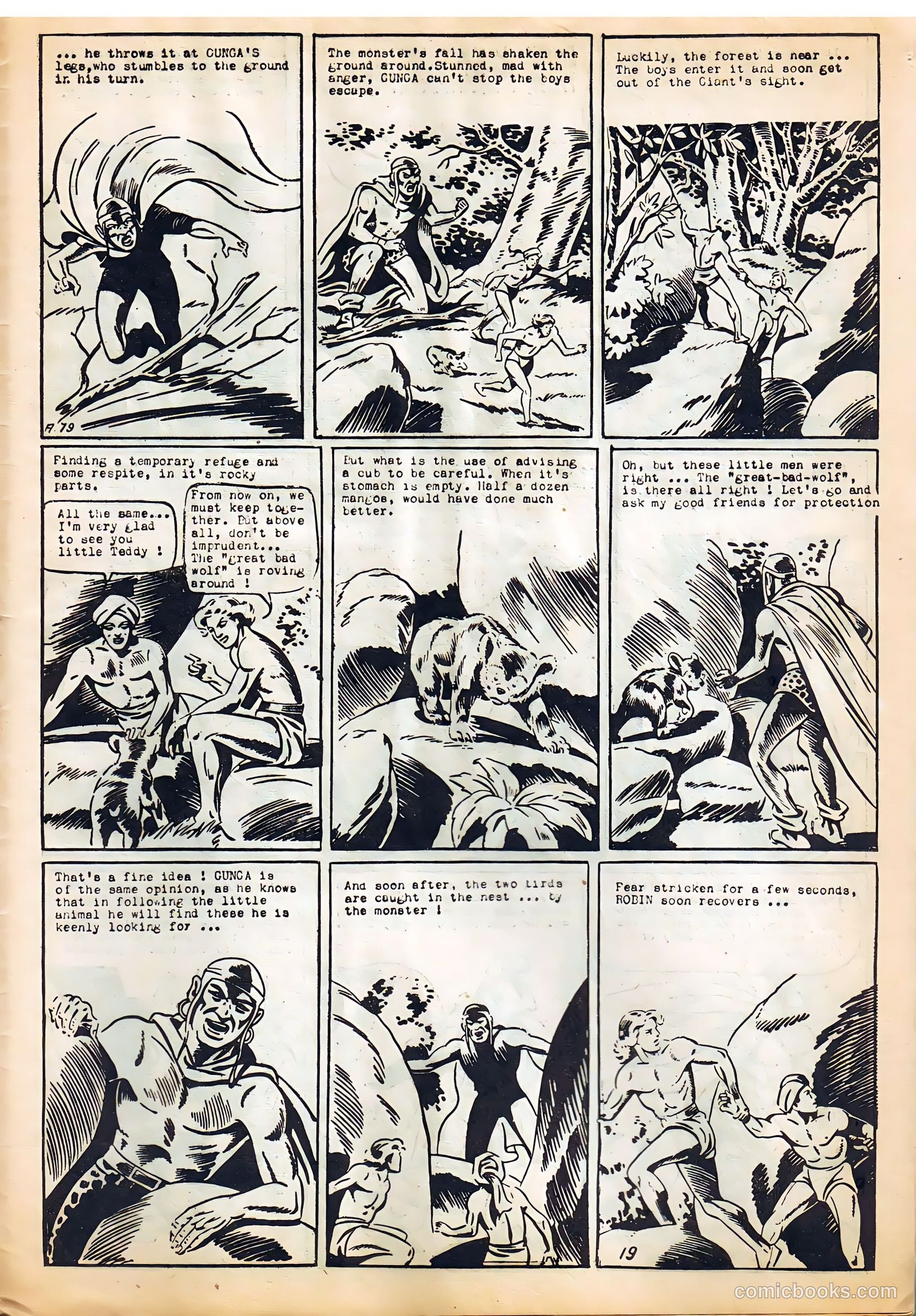 Robin 52 Gunga The Giant #1 — page 19 of 24