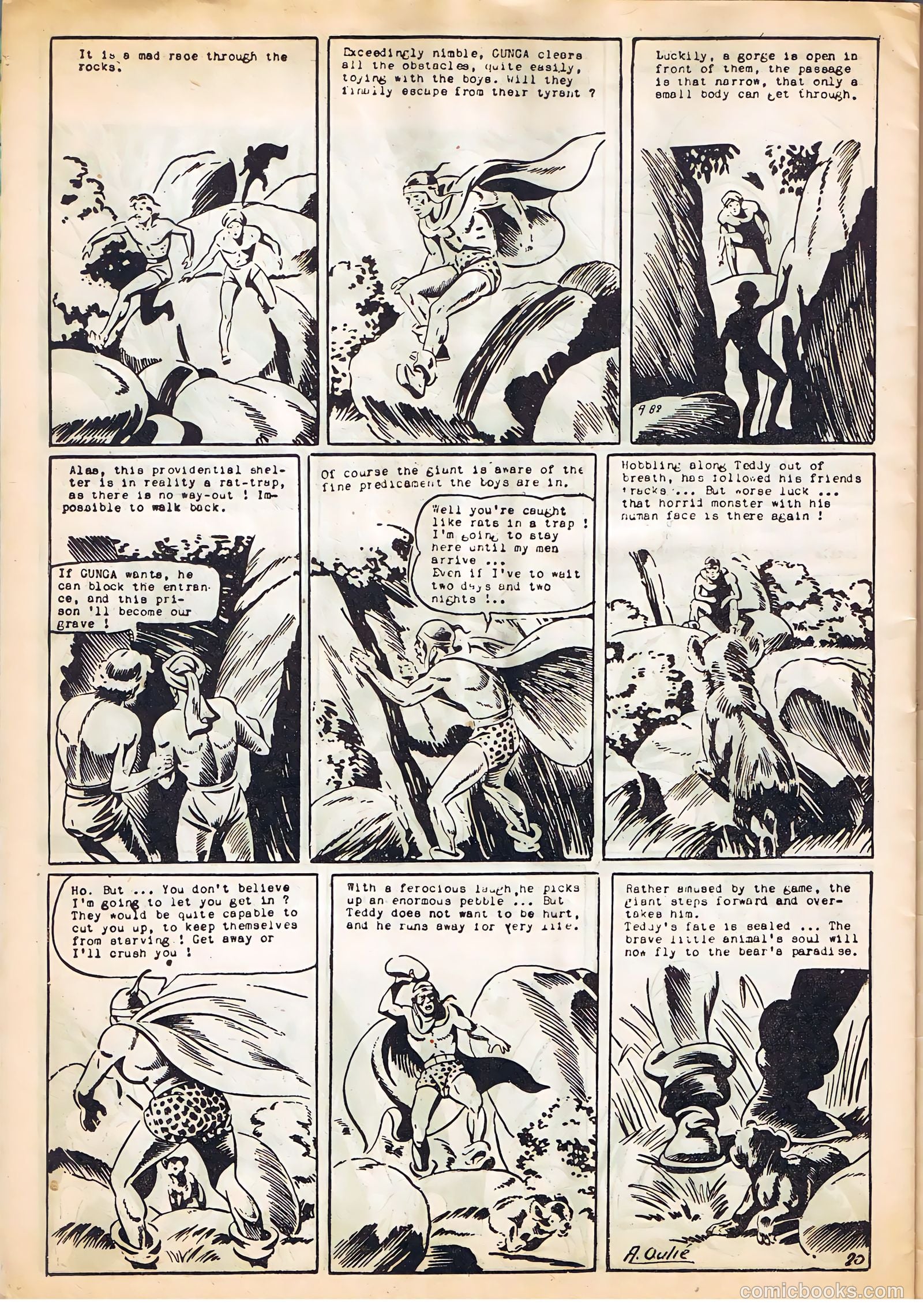 Robin 52 Gunga The Giant #1 — page 20 of 24