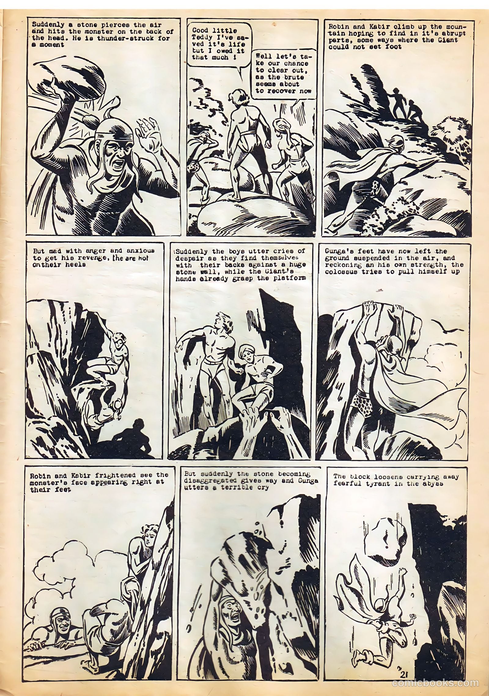 Robin 52 Gunga The Giant #1 — page 21 of 24