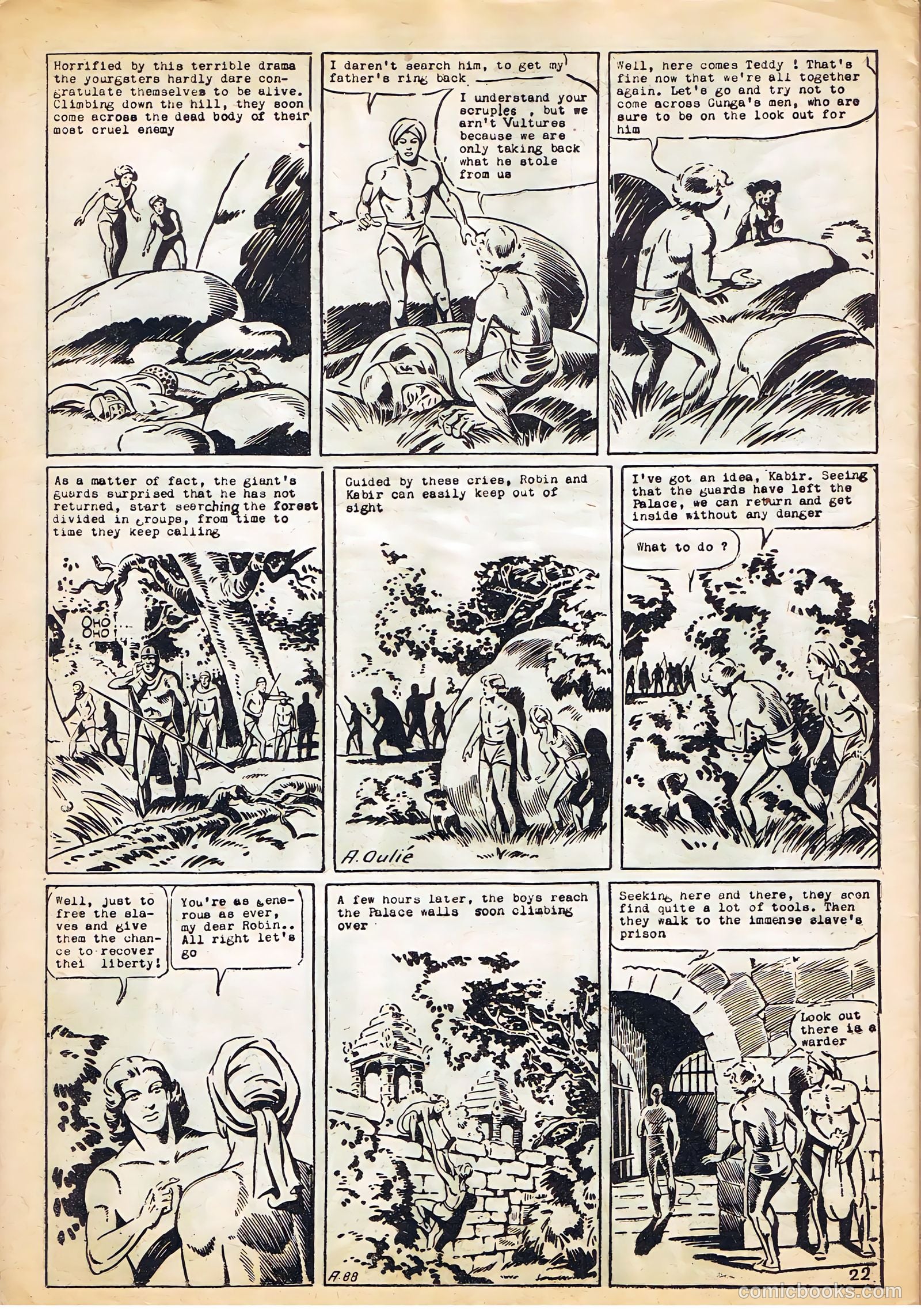 Robin 52 Gunga The Giant #1 — page 22 of 24
