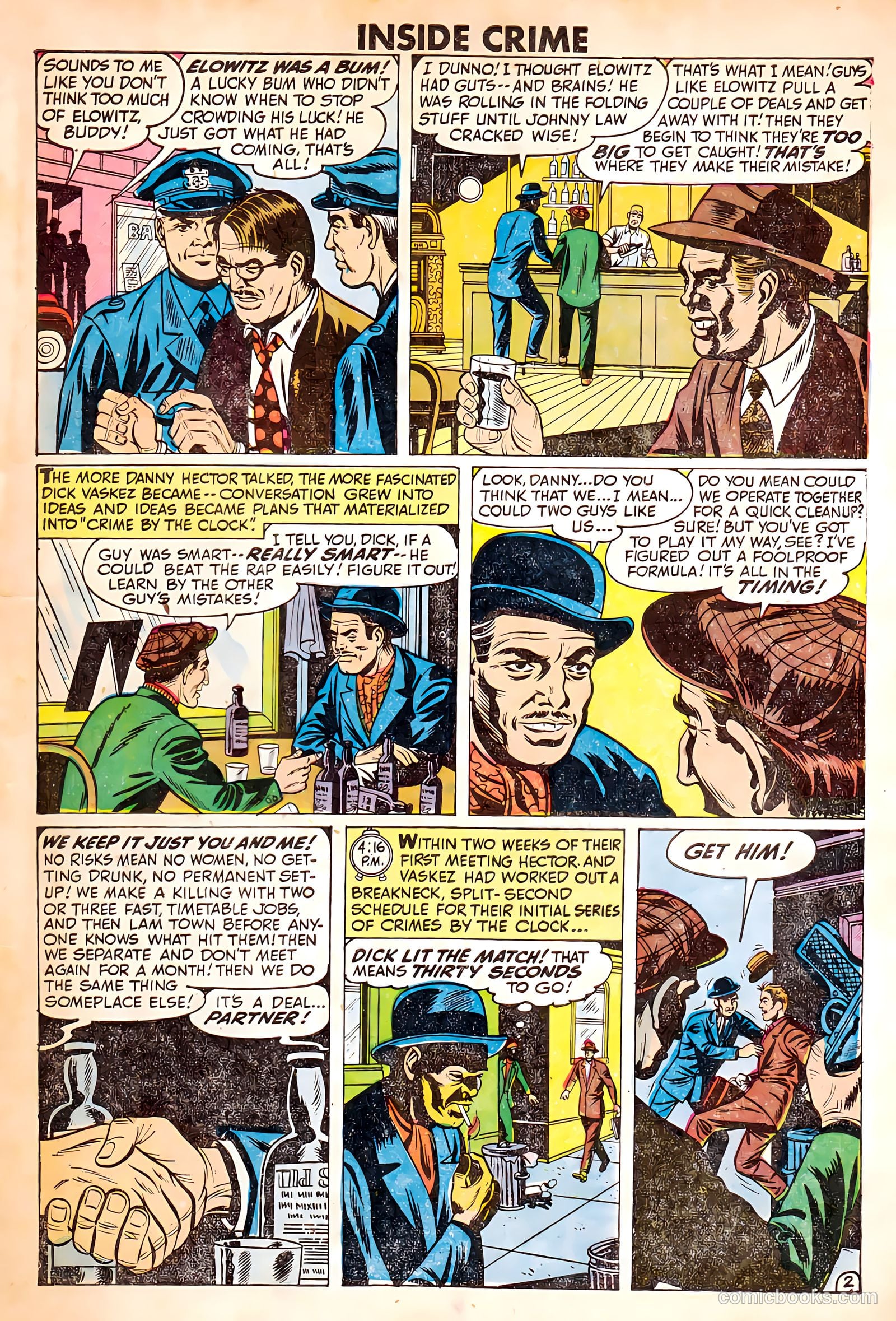 Inside Crime #1 (1950) — page 3 of 36
