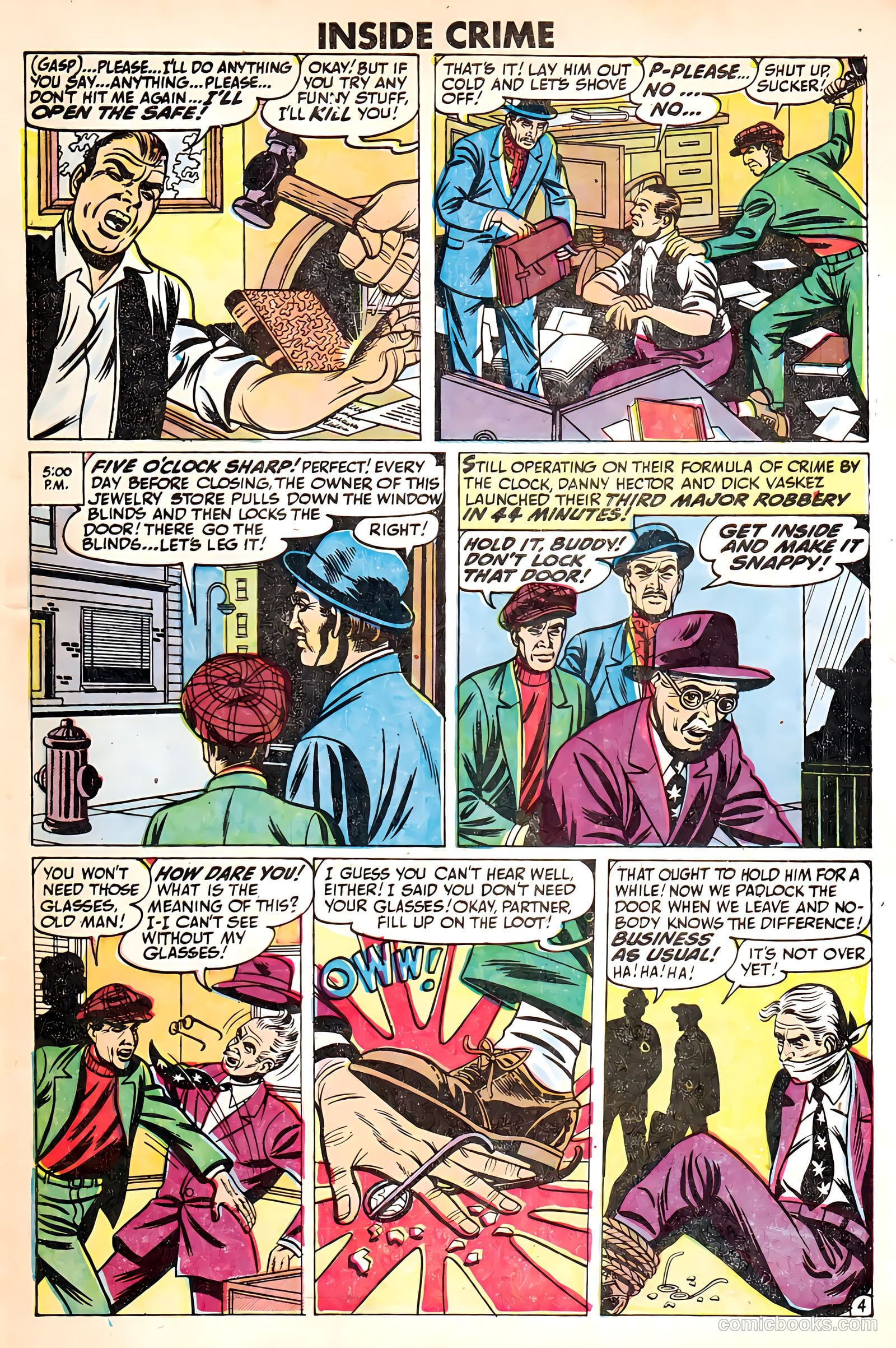 Inside Crime #1 (1950) — page 5 of 36