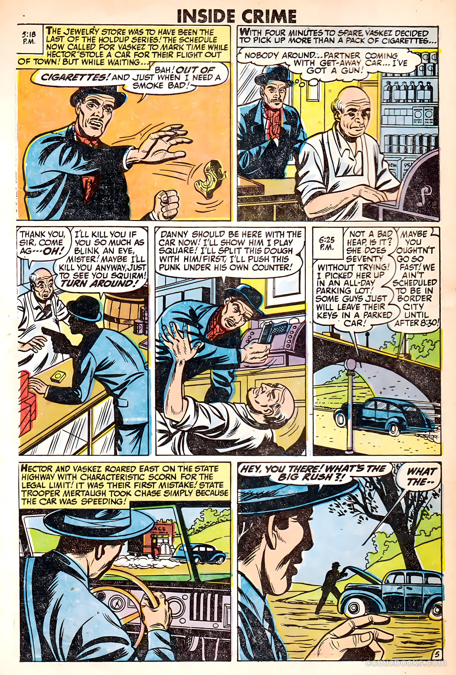 Inside Crime #1 (1950) — page 6 of 36