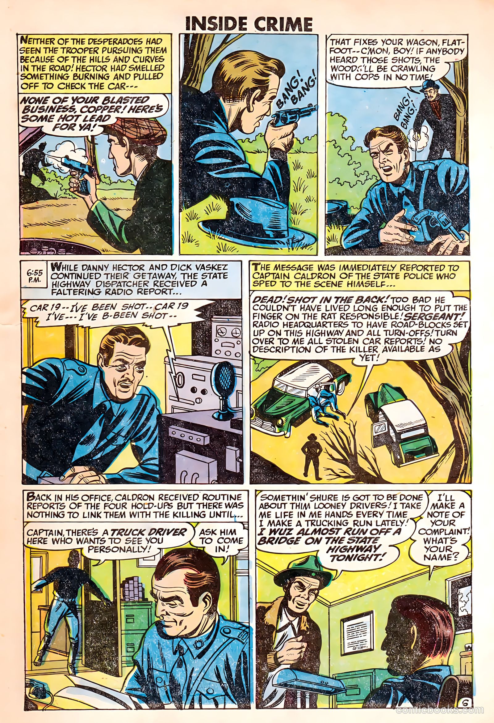 Inside Crime #1 (1950) — page 7 of 36