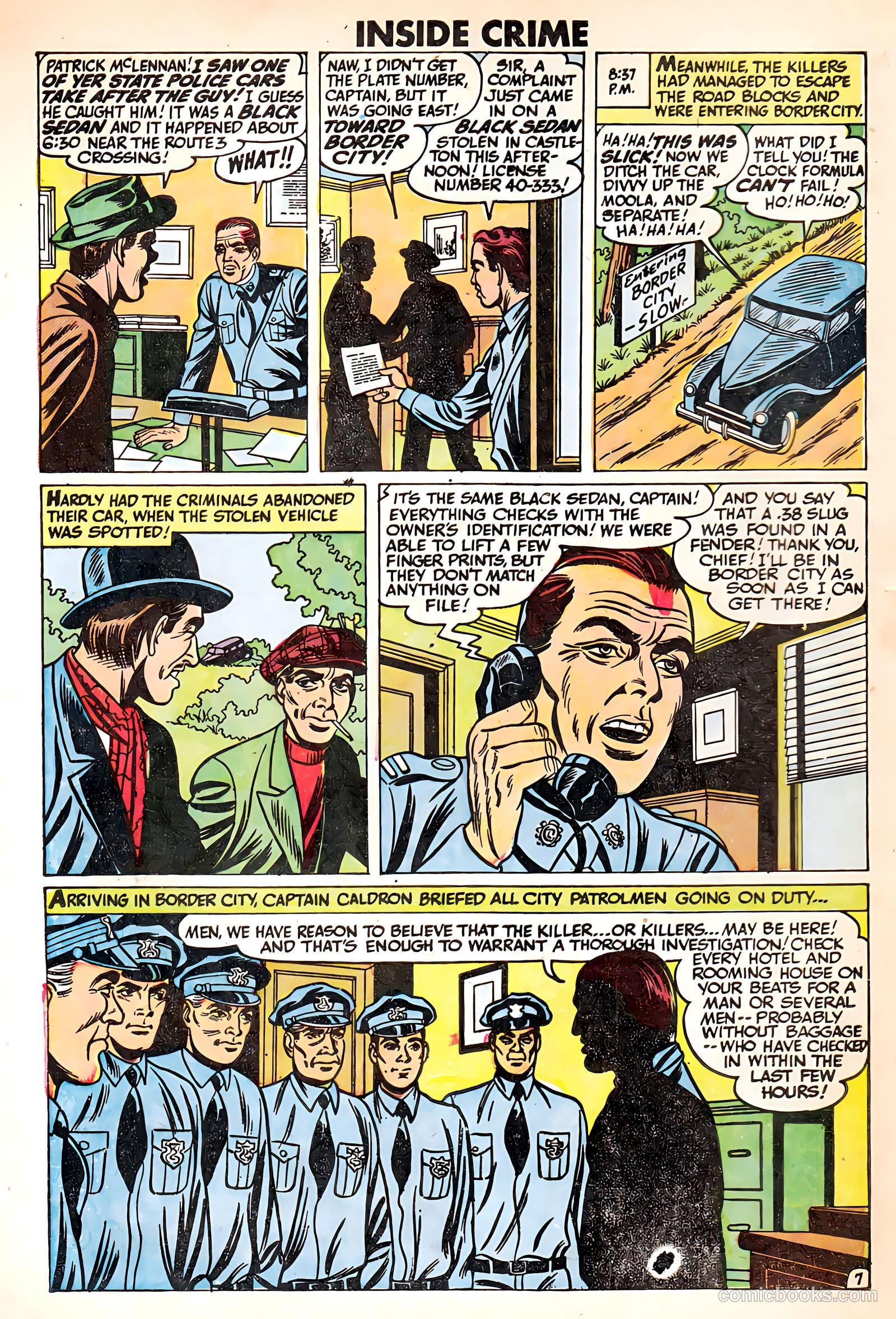 Inside Crime #1 (1950) — page 8 of 36