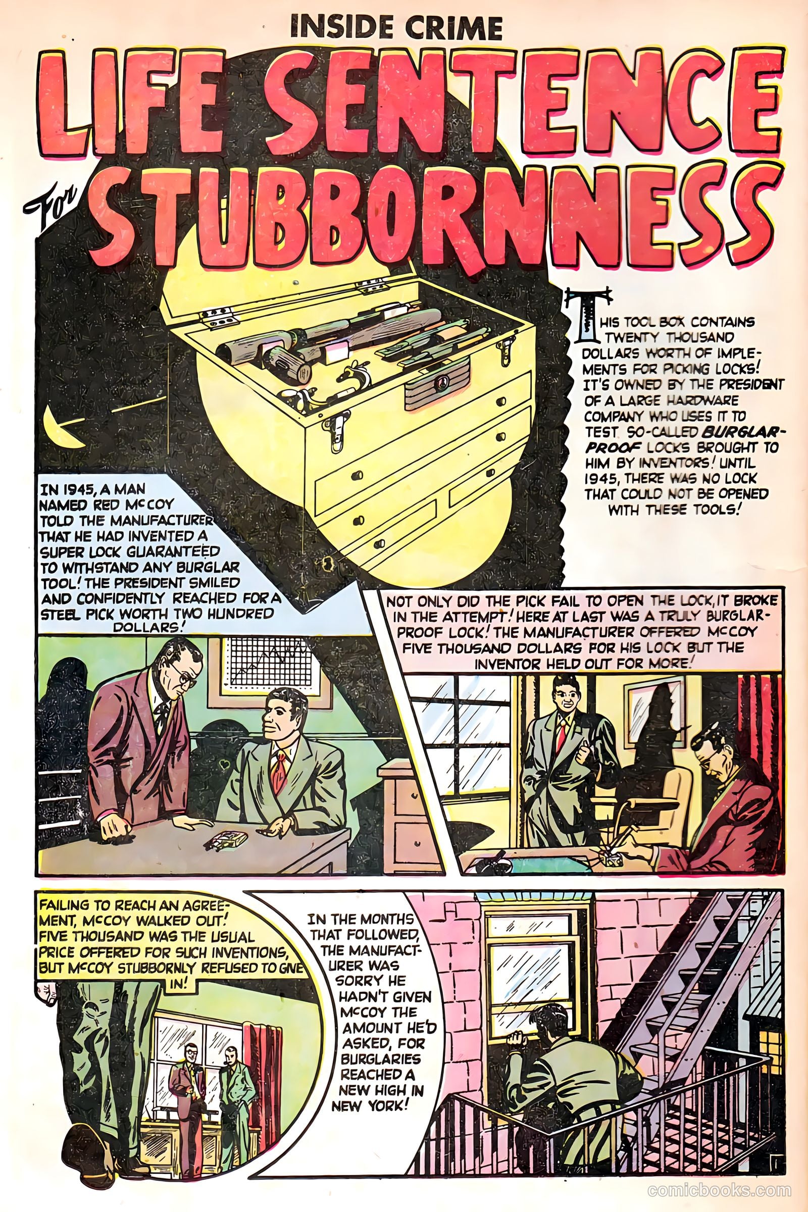 Inside Crime #1 (1950) — page 12 of 36