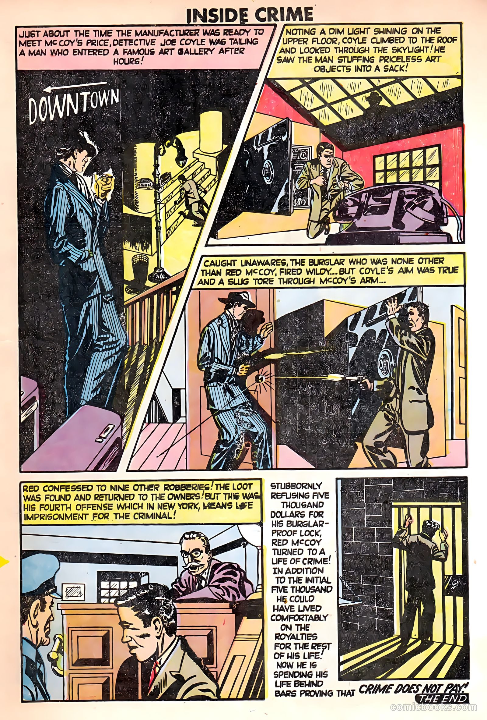 Inside Crime #1 (1950) — page 13 of 36