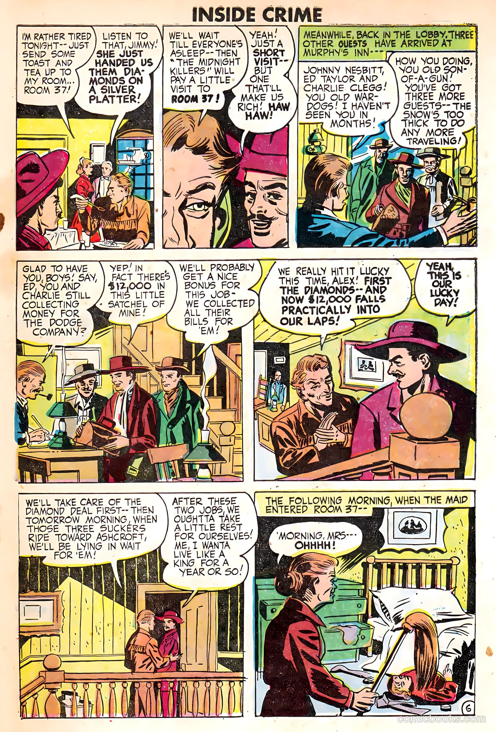 Inside Crime #1 (1950) — page 19 of 36