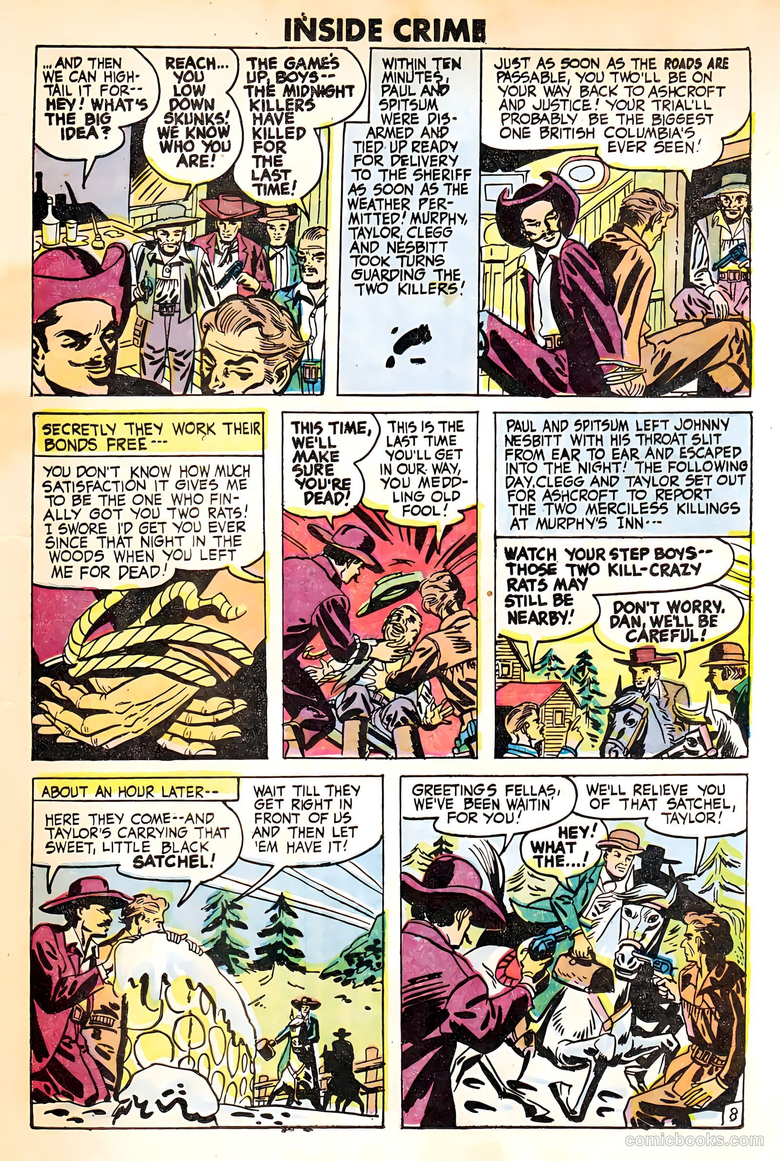 Inside Crime #1 (1950) — page 21 of 36