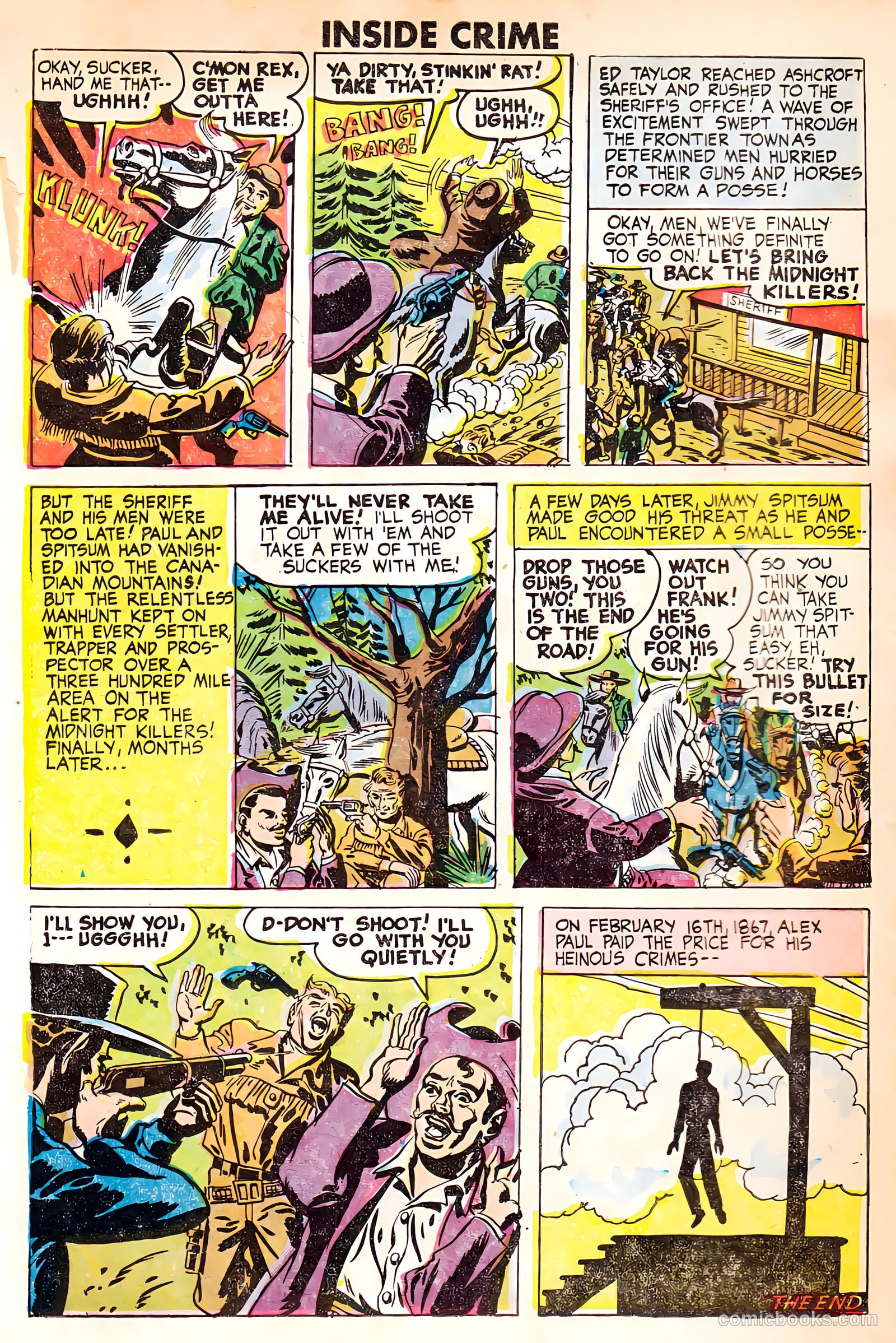 Inside Crime #1 (1950) — page 22 of 36