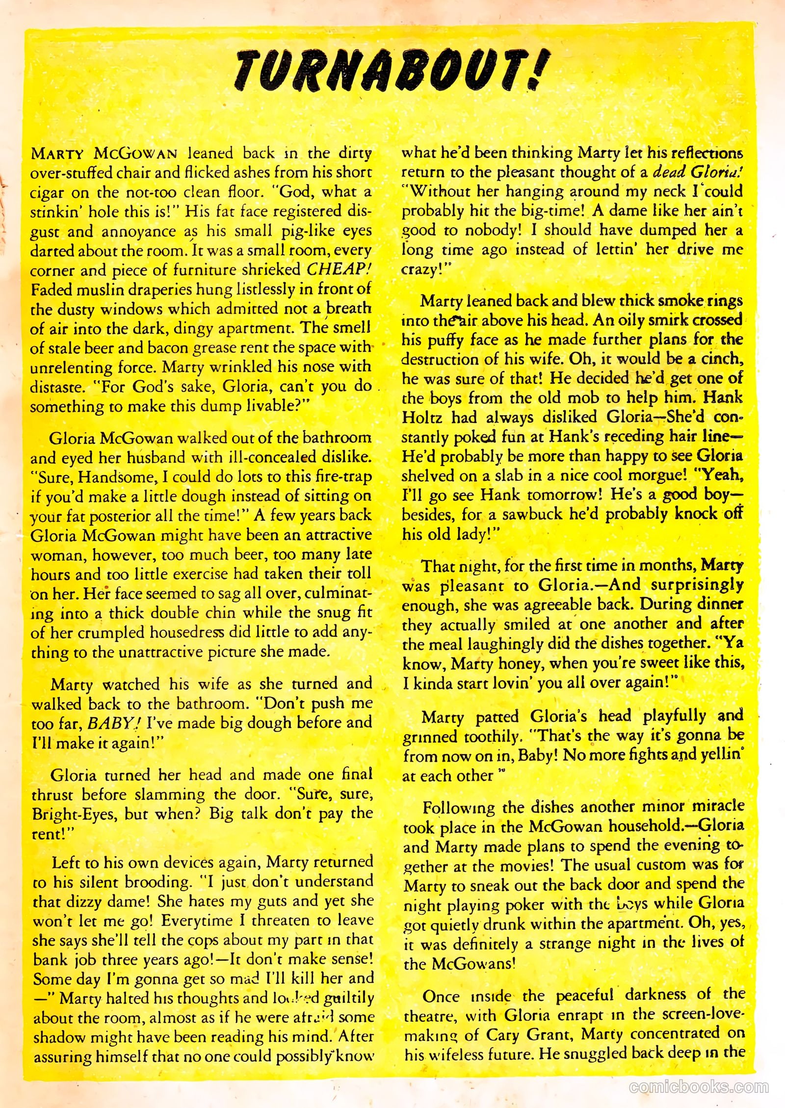 Inside Crime #1 (1950) — page 23 of 36