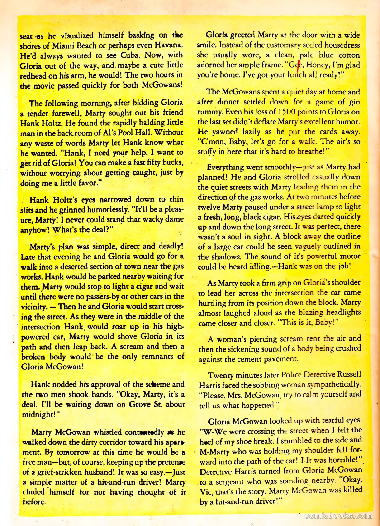 Inside Crime #1 (1950) — page 24 of 36