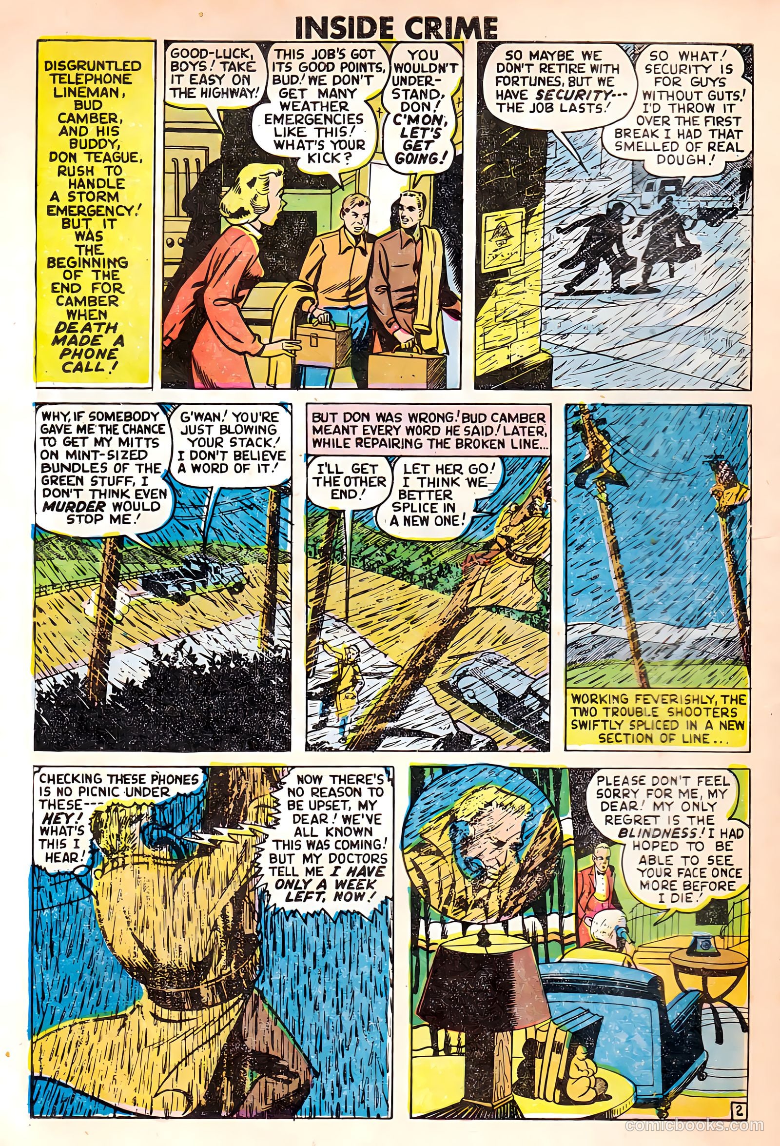 Inside Crime #1 (1950) — page 26 of 36