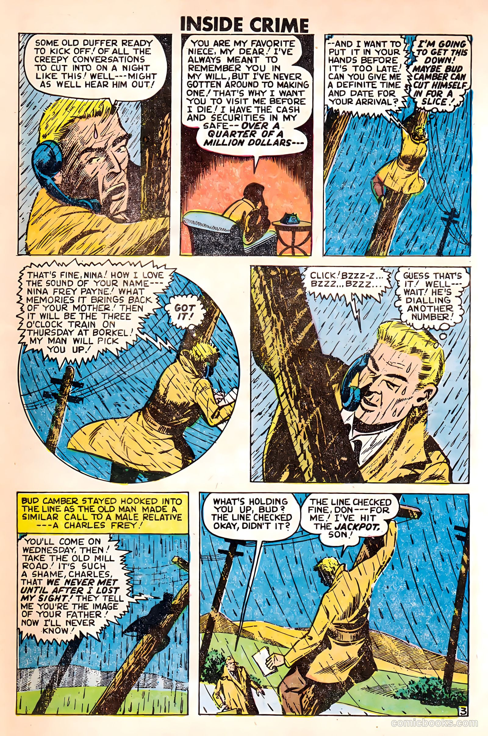 Inside Crime #1 (1950) — page 27 of 36