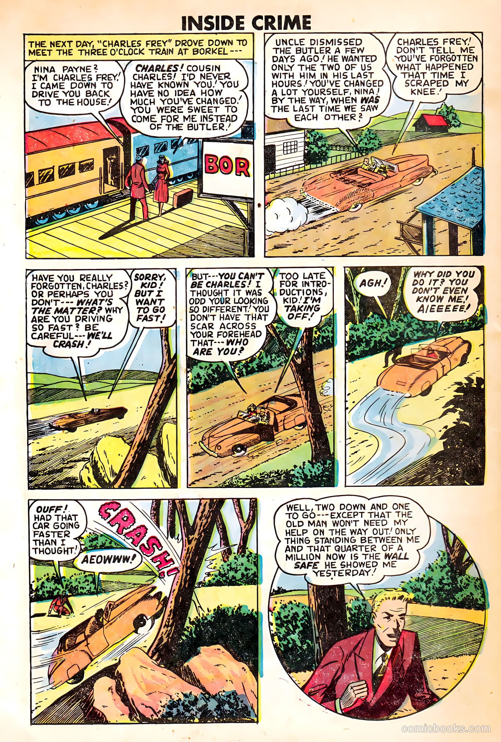 Inside Crime #1 (1950) — page 30 of 36