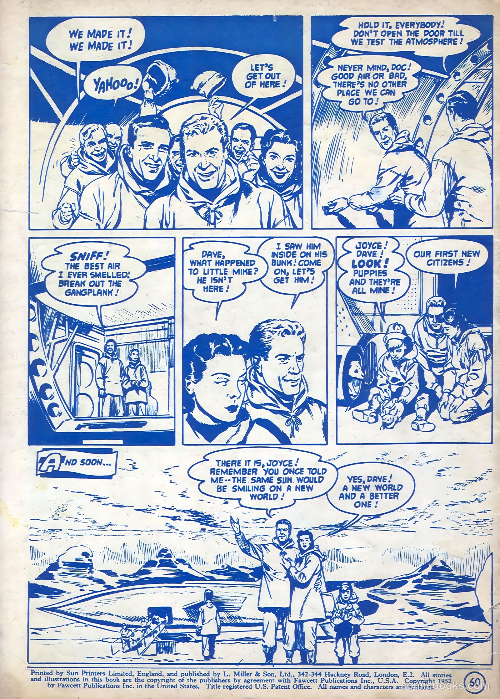 Motion Picture Comics UK #60 — page 32 of 32