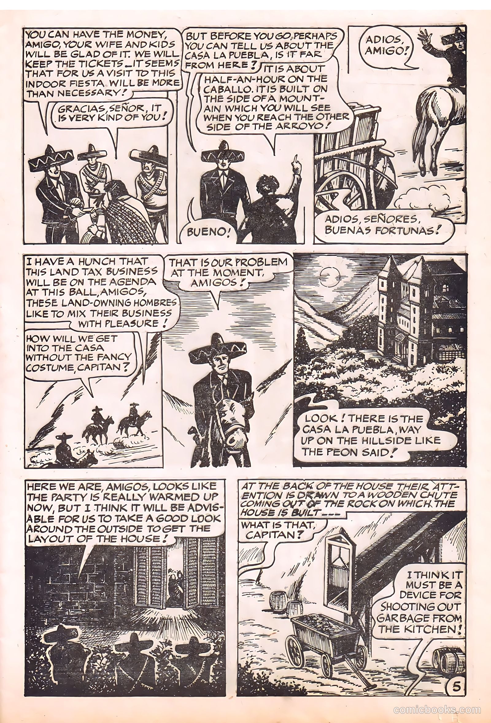 Pancho Villa #17 (1950) — page 7 of 28