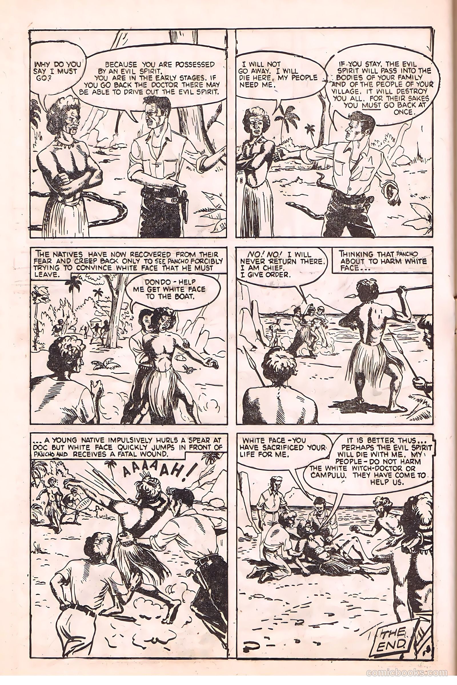 Pancho Villa #17 (1950) — page 20 of 28