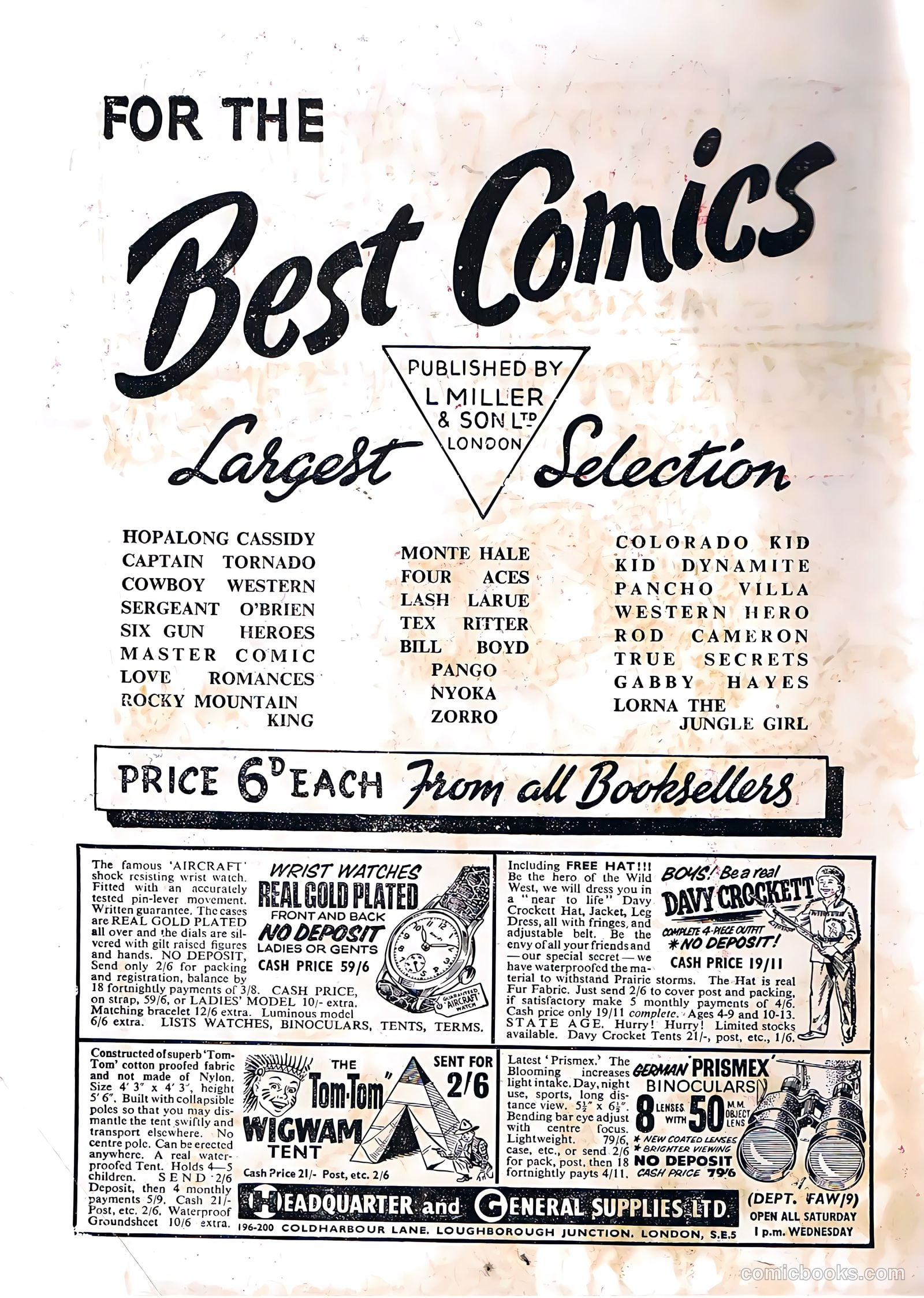 Pancho Villa #29 (1950) — page 2 of 28