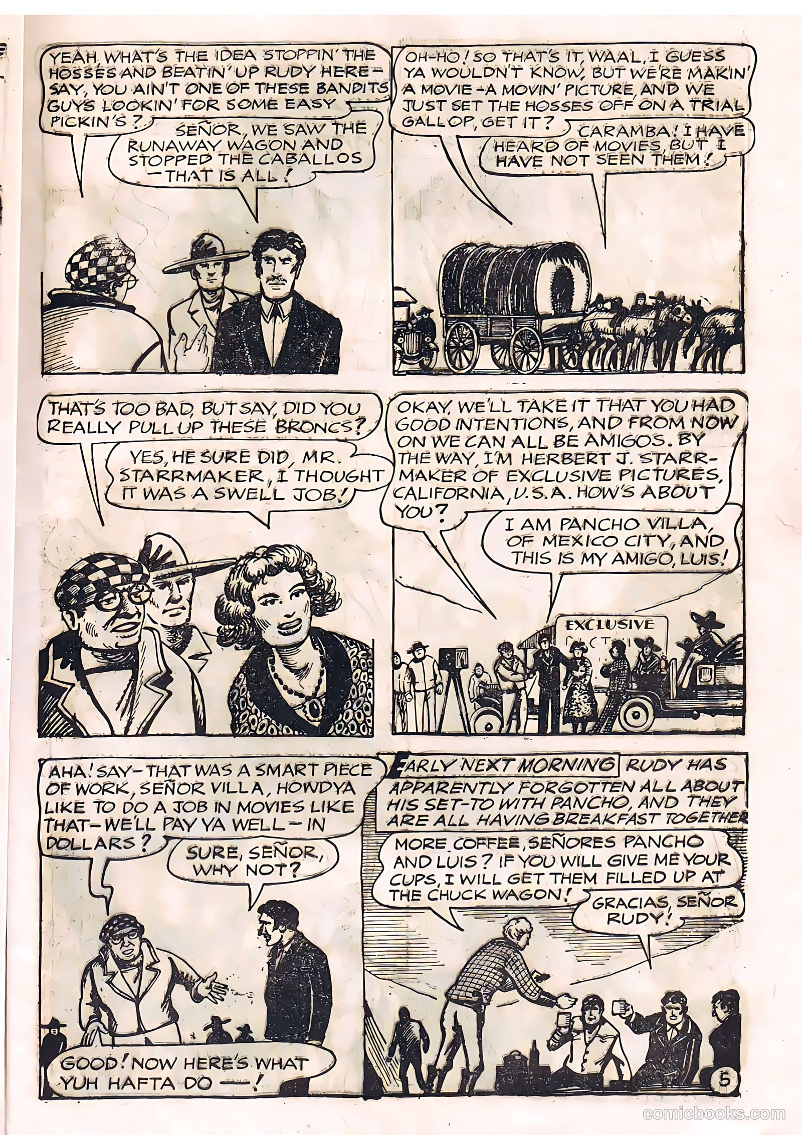 Pancho Villa #29 (1950) — page 7 of 28