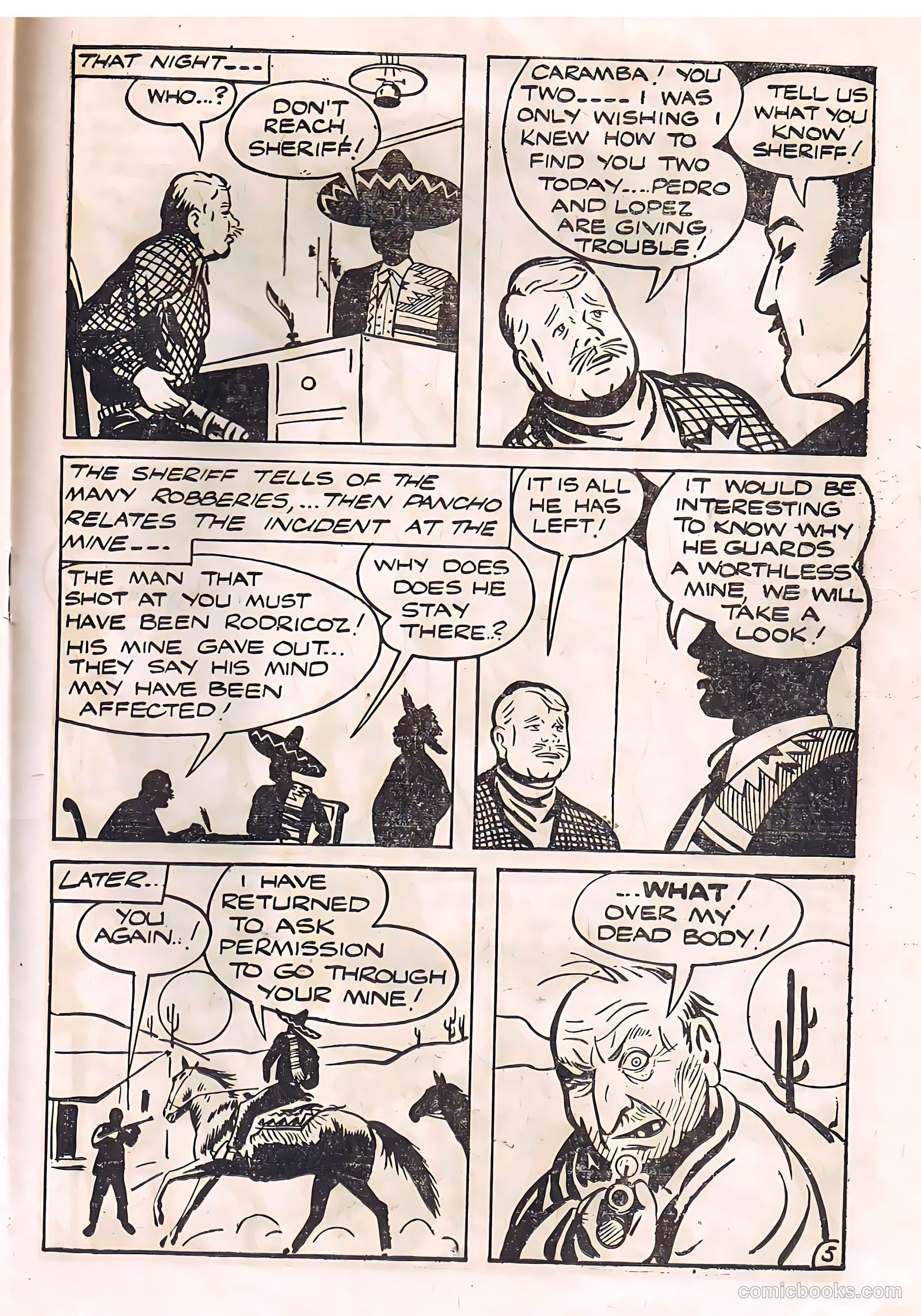 Pancho Villa #29 (1950) — page 15 of 28