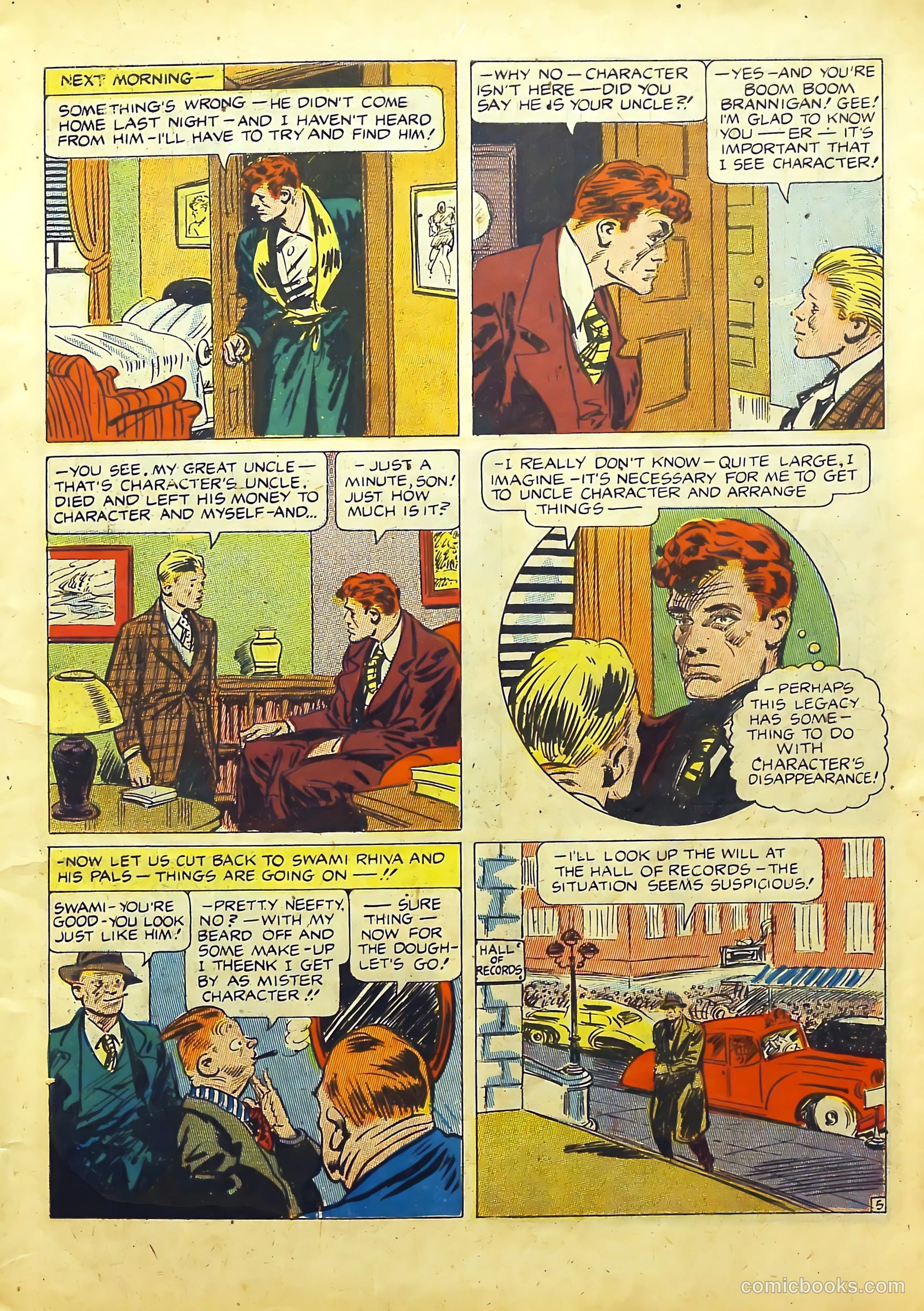 Prize Comics #66 (1940) — page 7 of 52